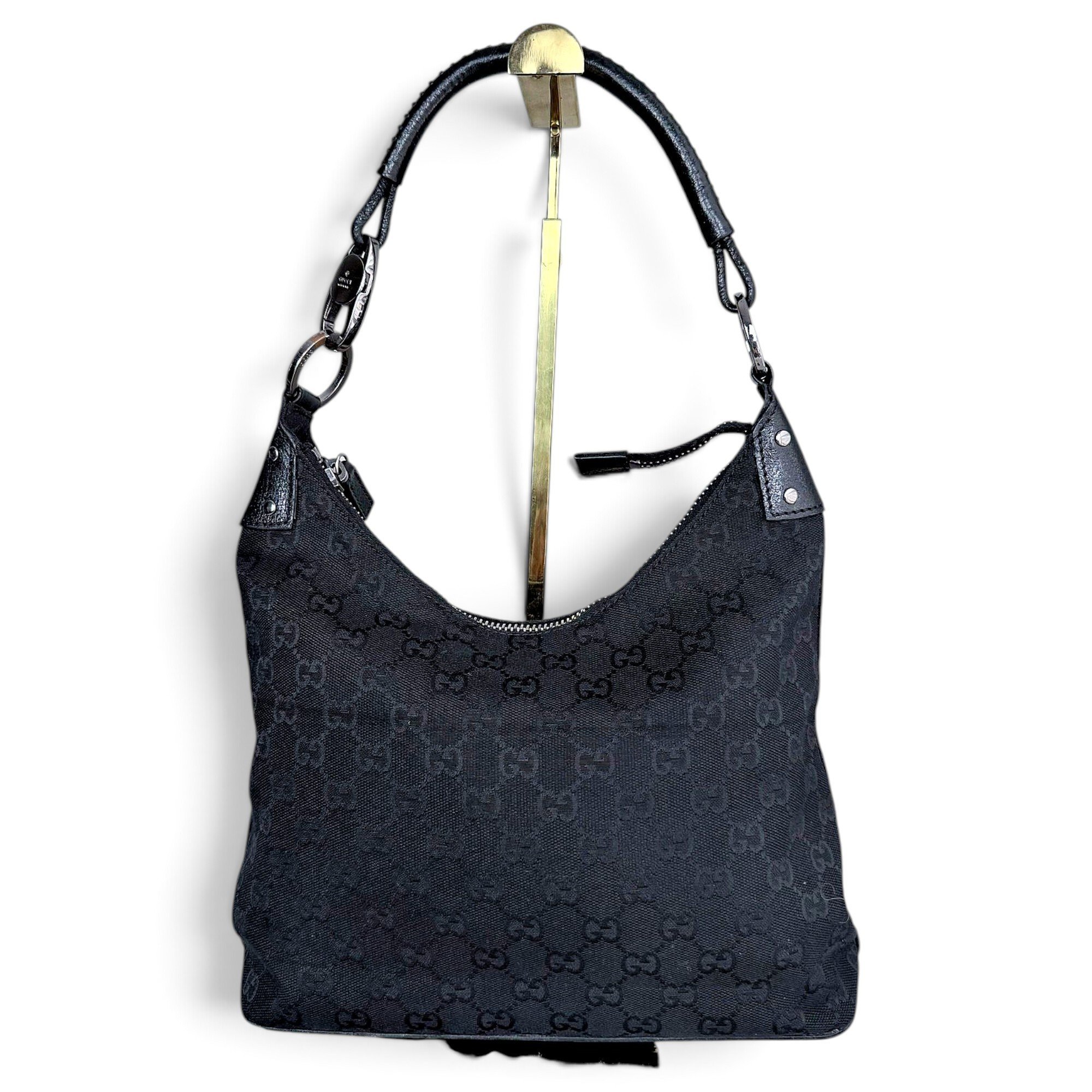 Hobo leather handbag