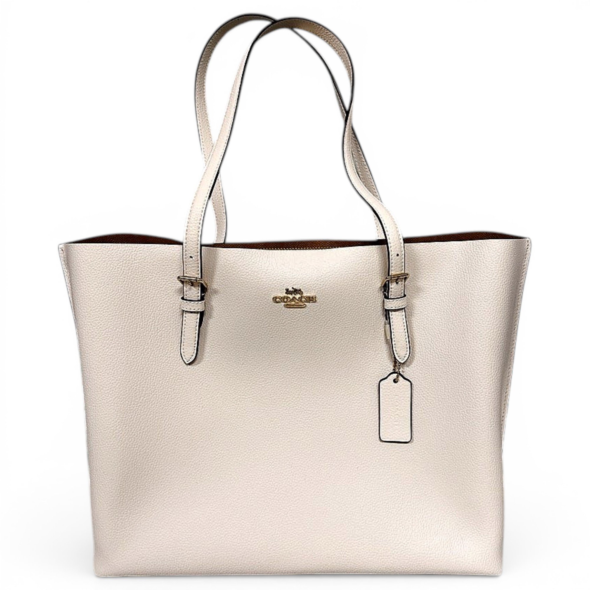 Leather tote