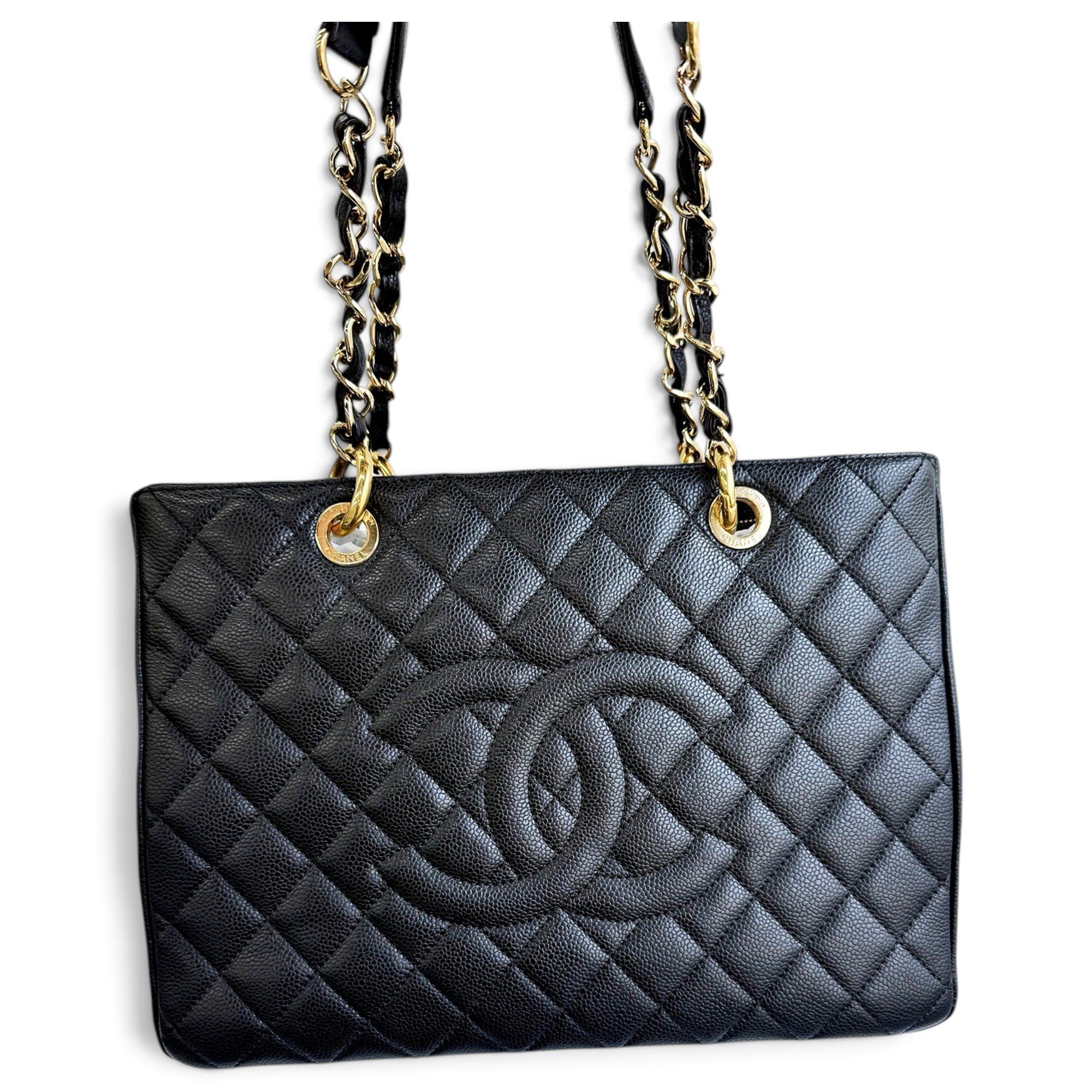 Grand shopping leather handbag