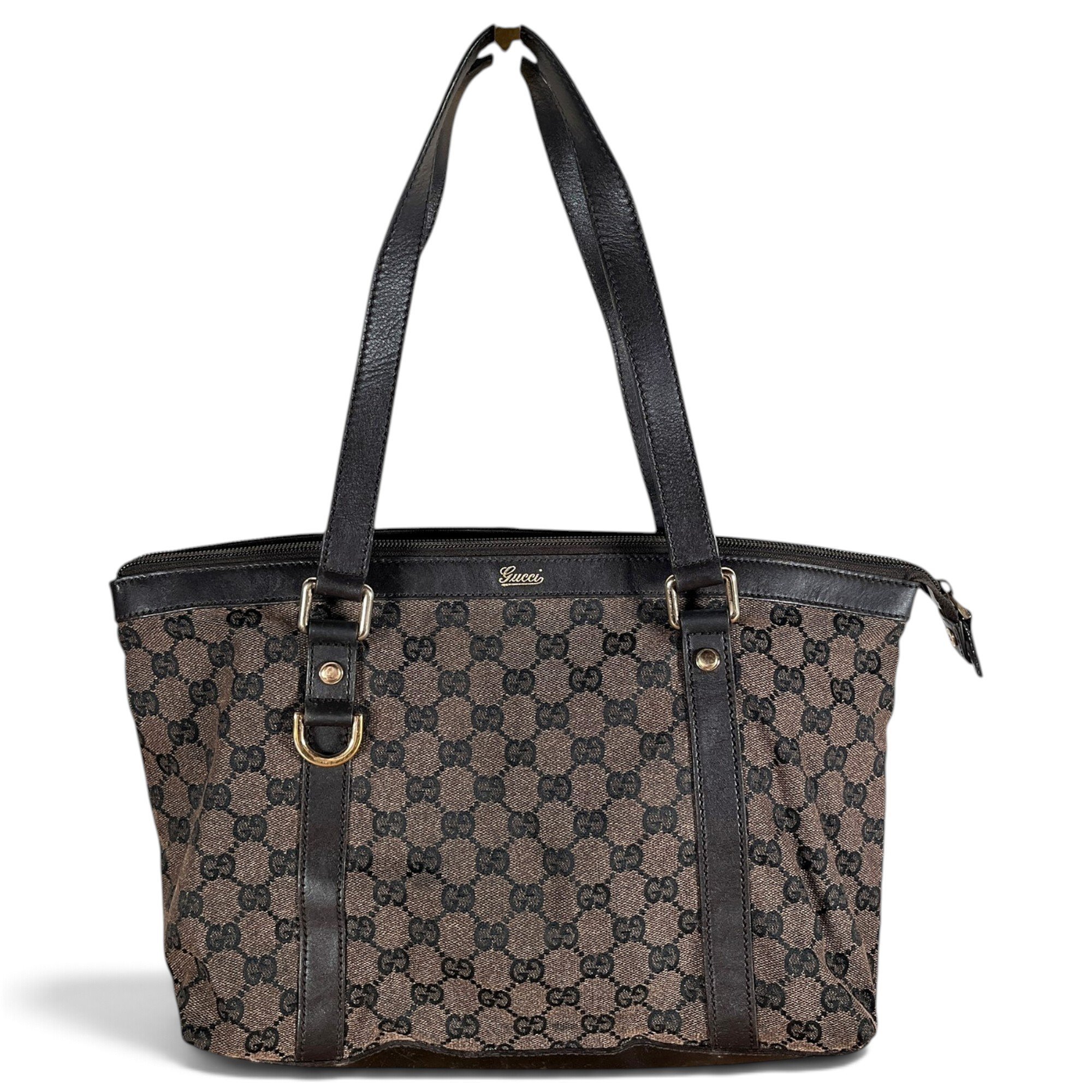 Abbey leather tote
