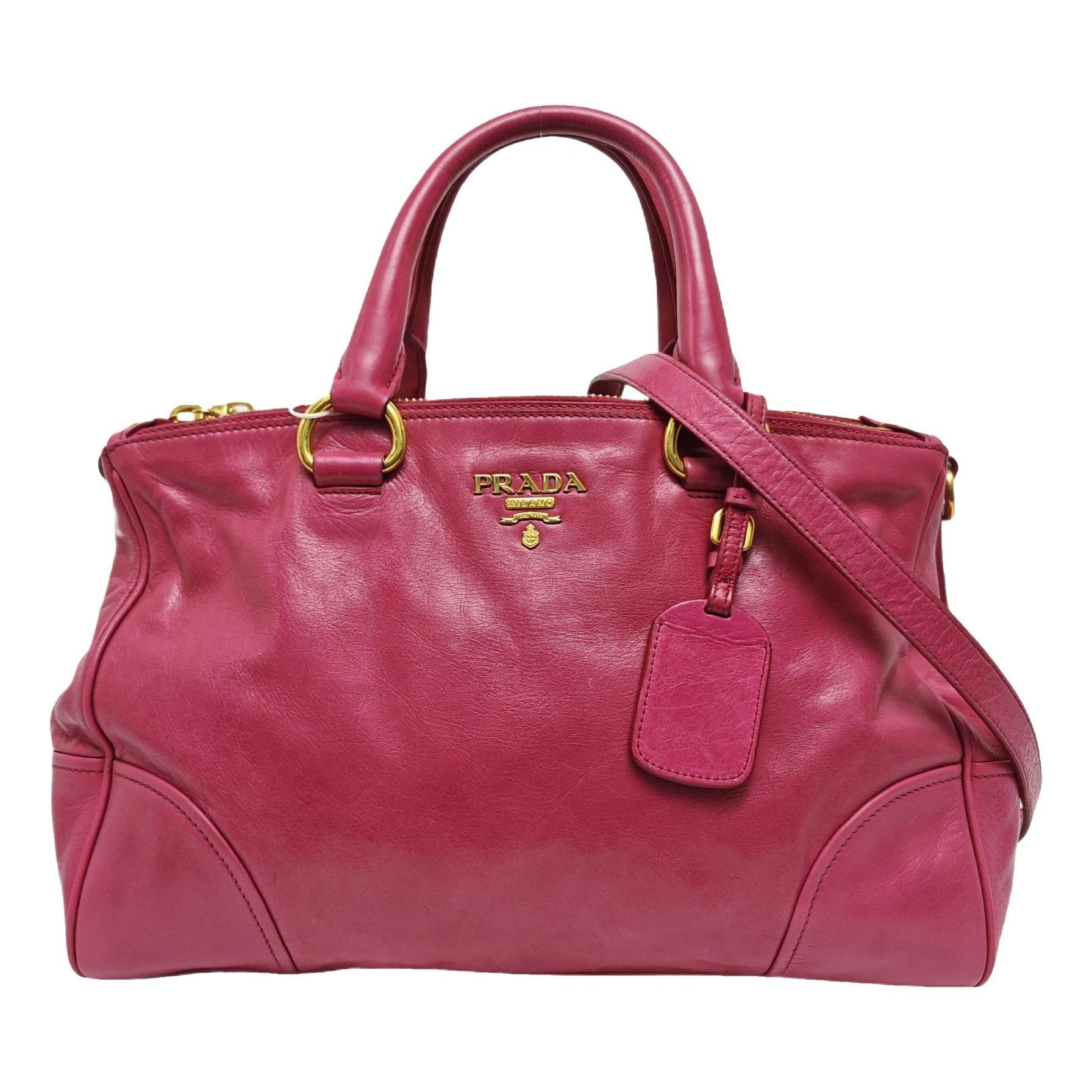 Leather crossbody bag