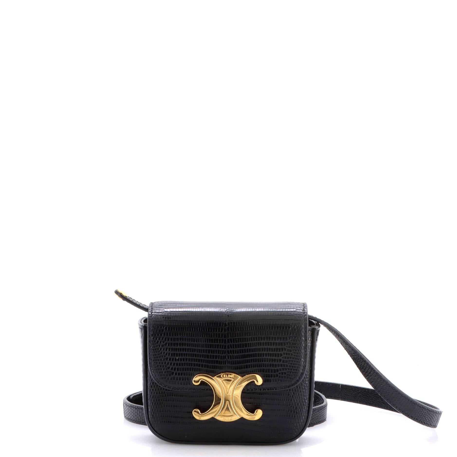 Claude Shoulder Bag Lizard Mini