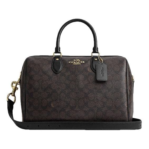 Leather satchel