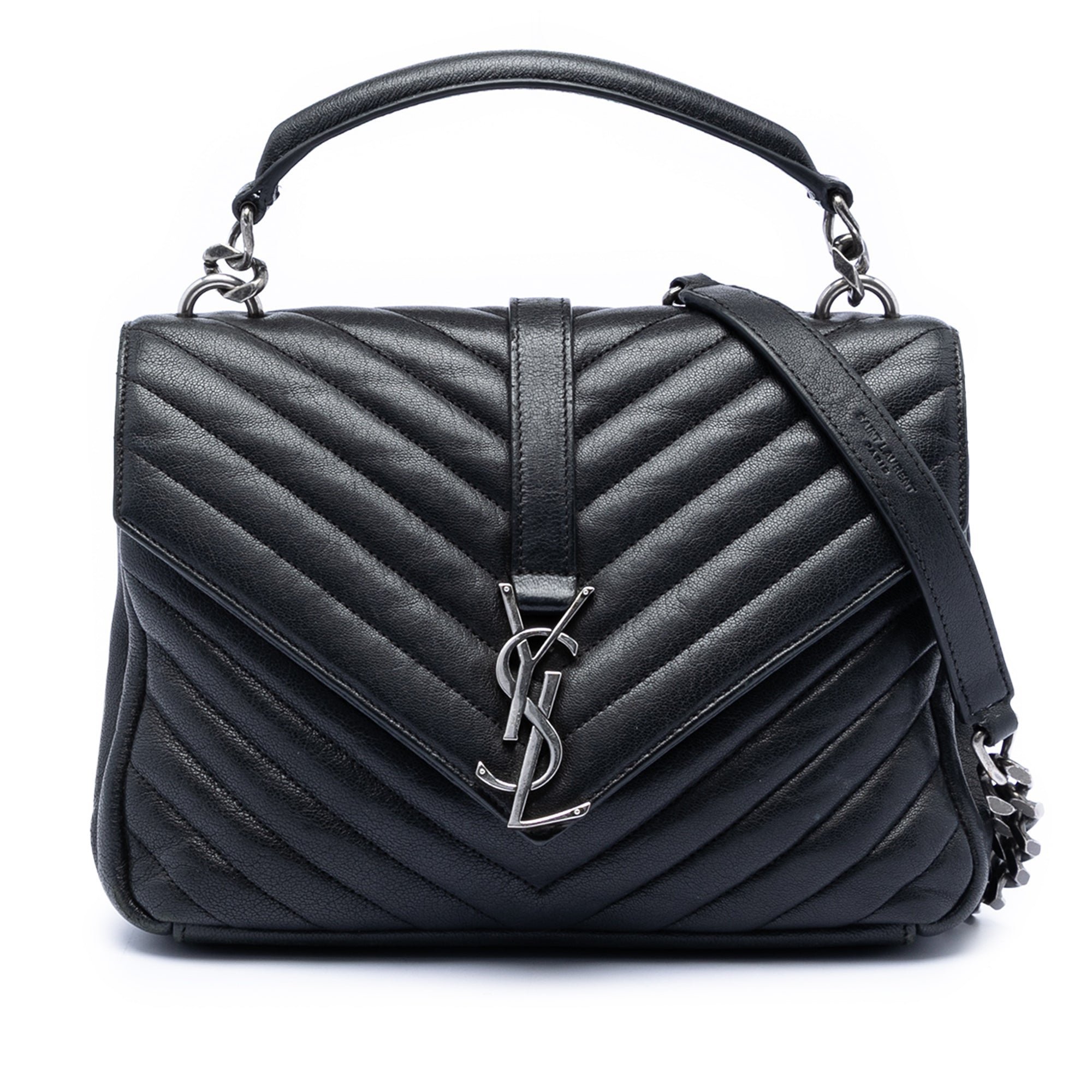 Leather satchel