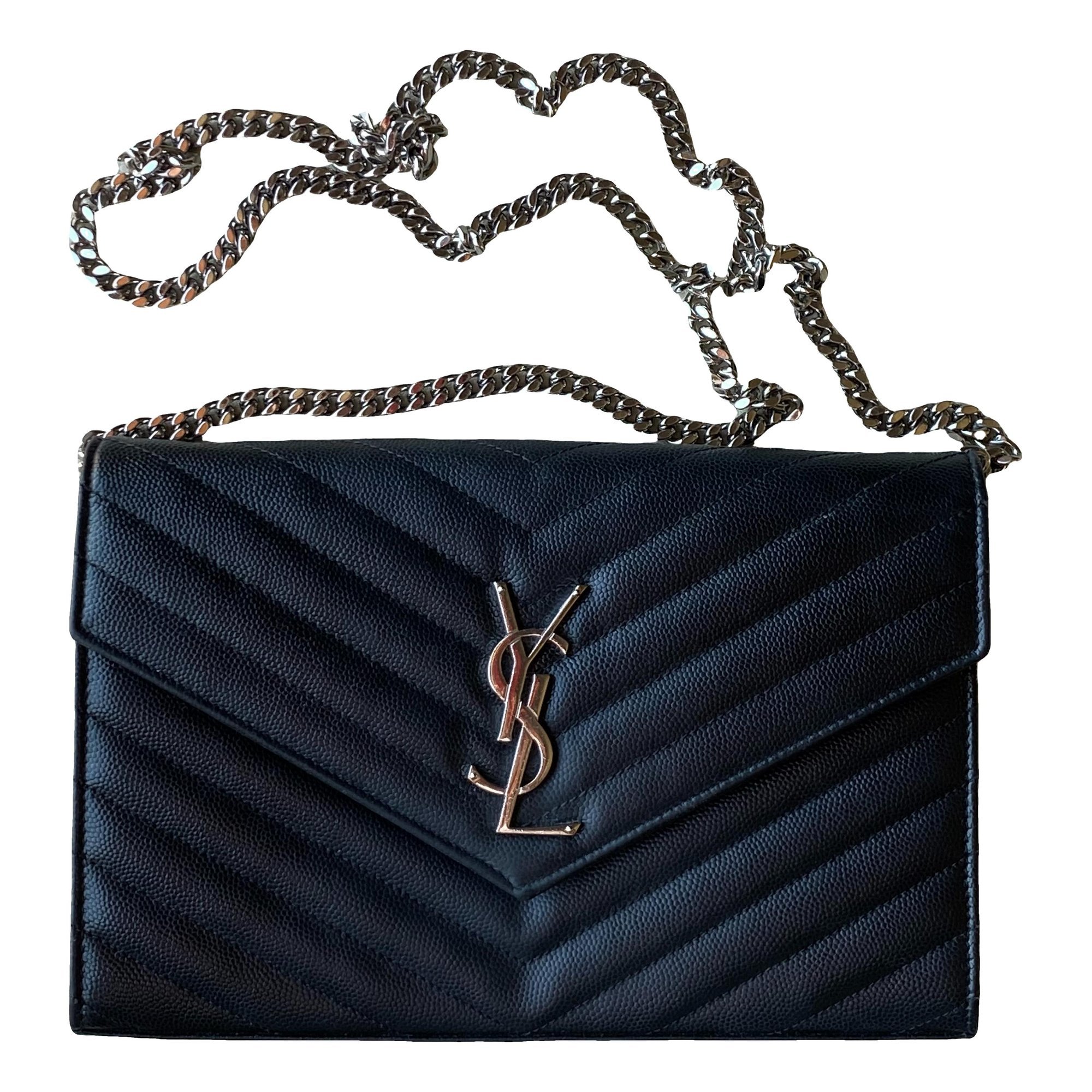 Cassandre leather clutch bag