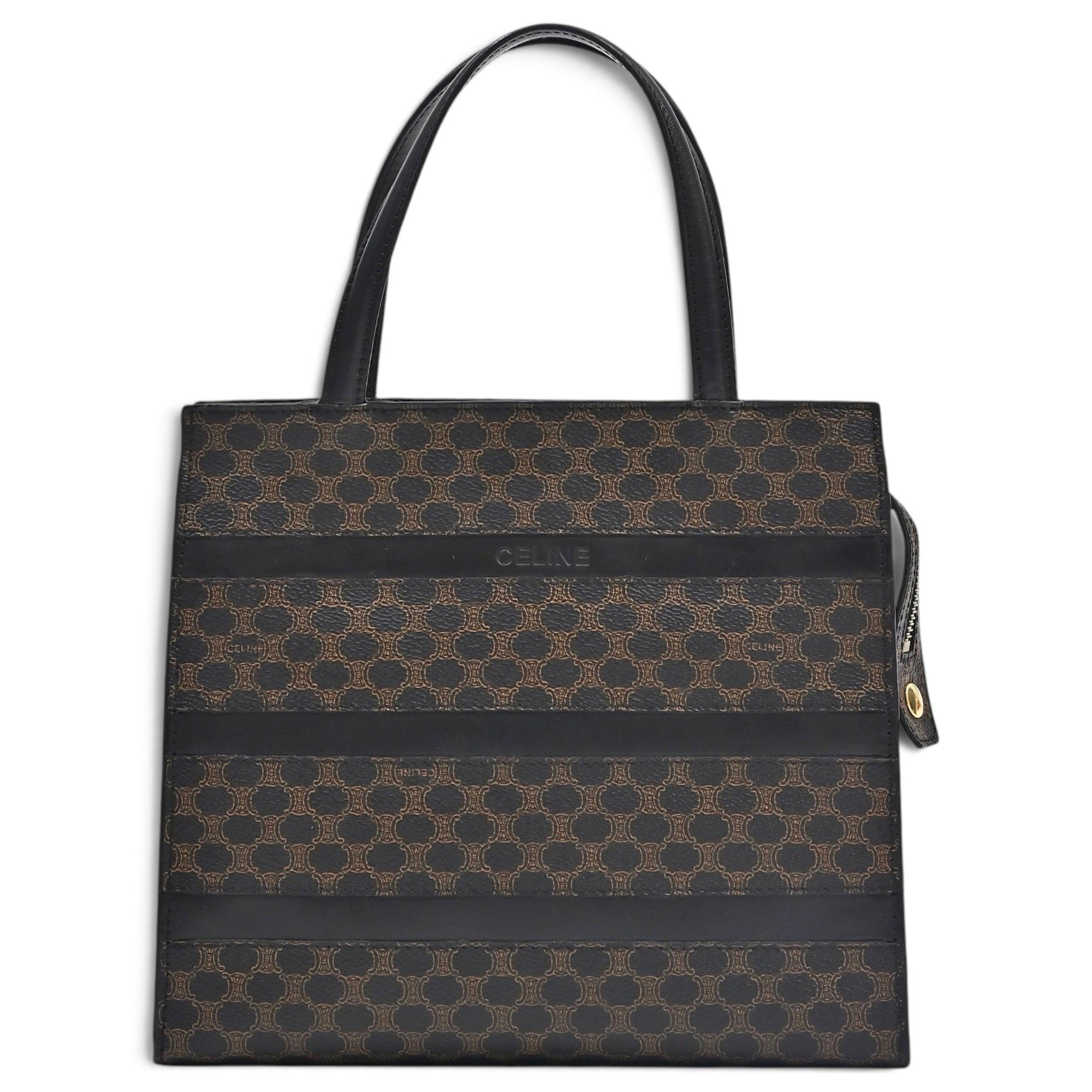 Leather tote