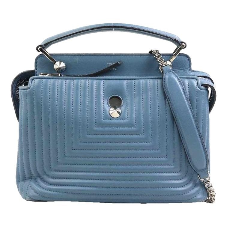 Dot Com leather handbag