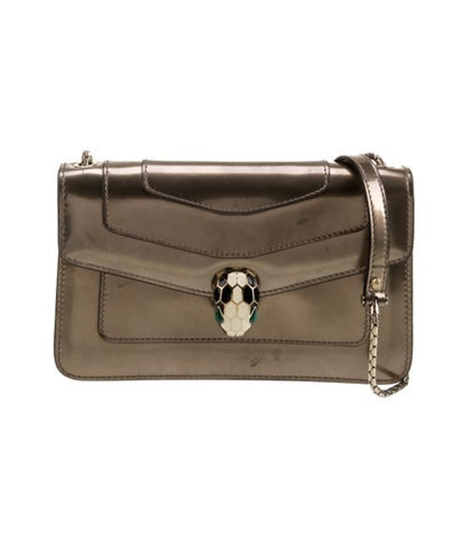 Bvlgari Patent Leather Crossbody Bag