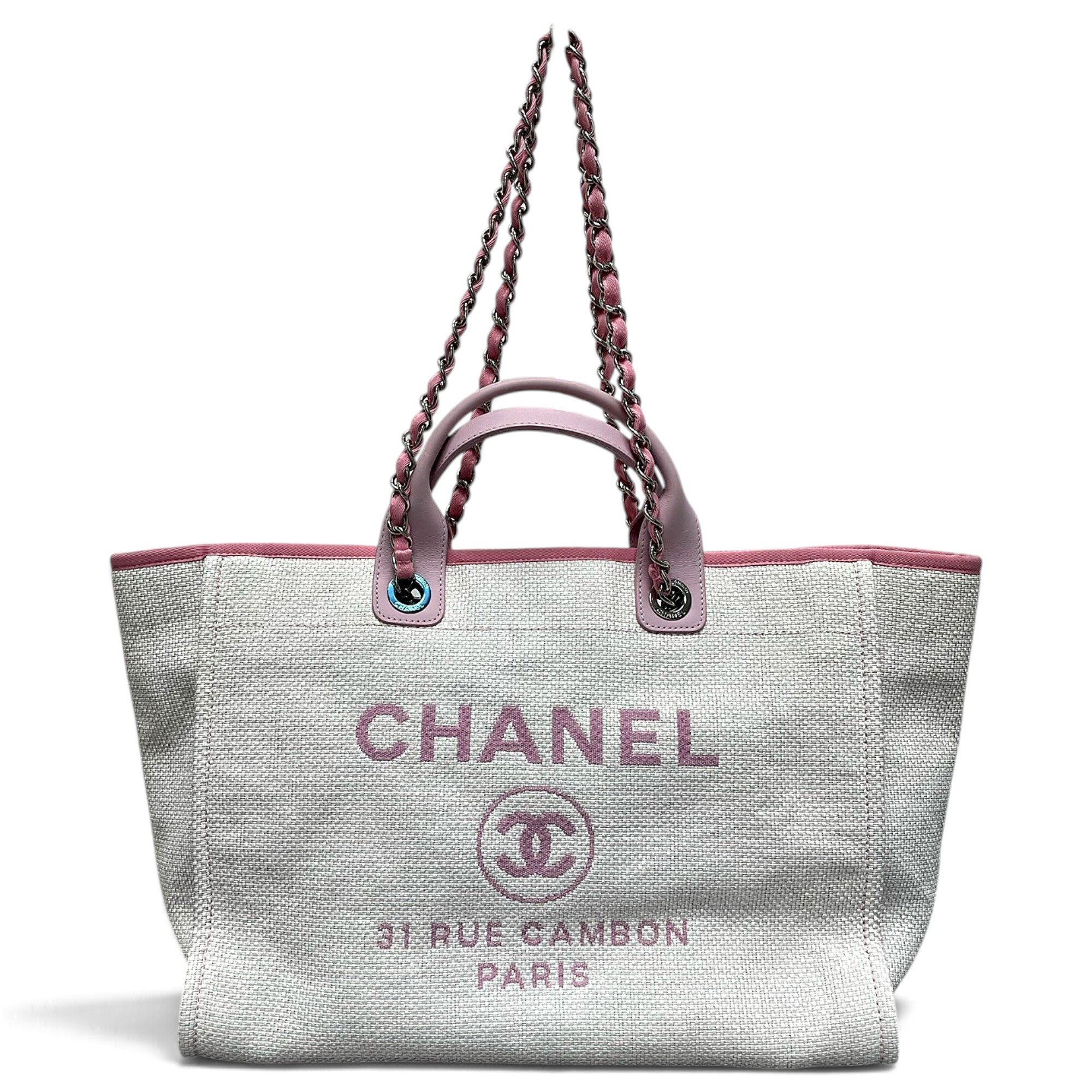 Deauville Chain cloth tote