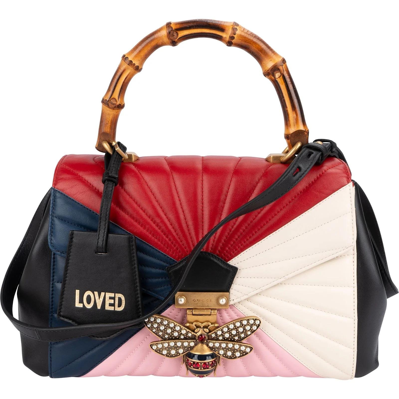 Queen Margaret leather handbag
