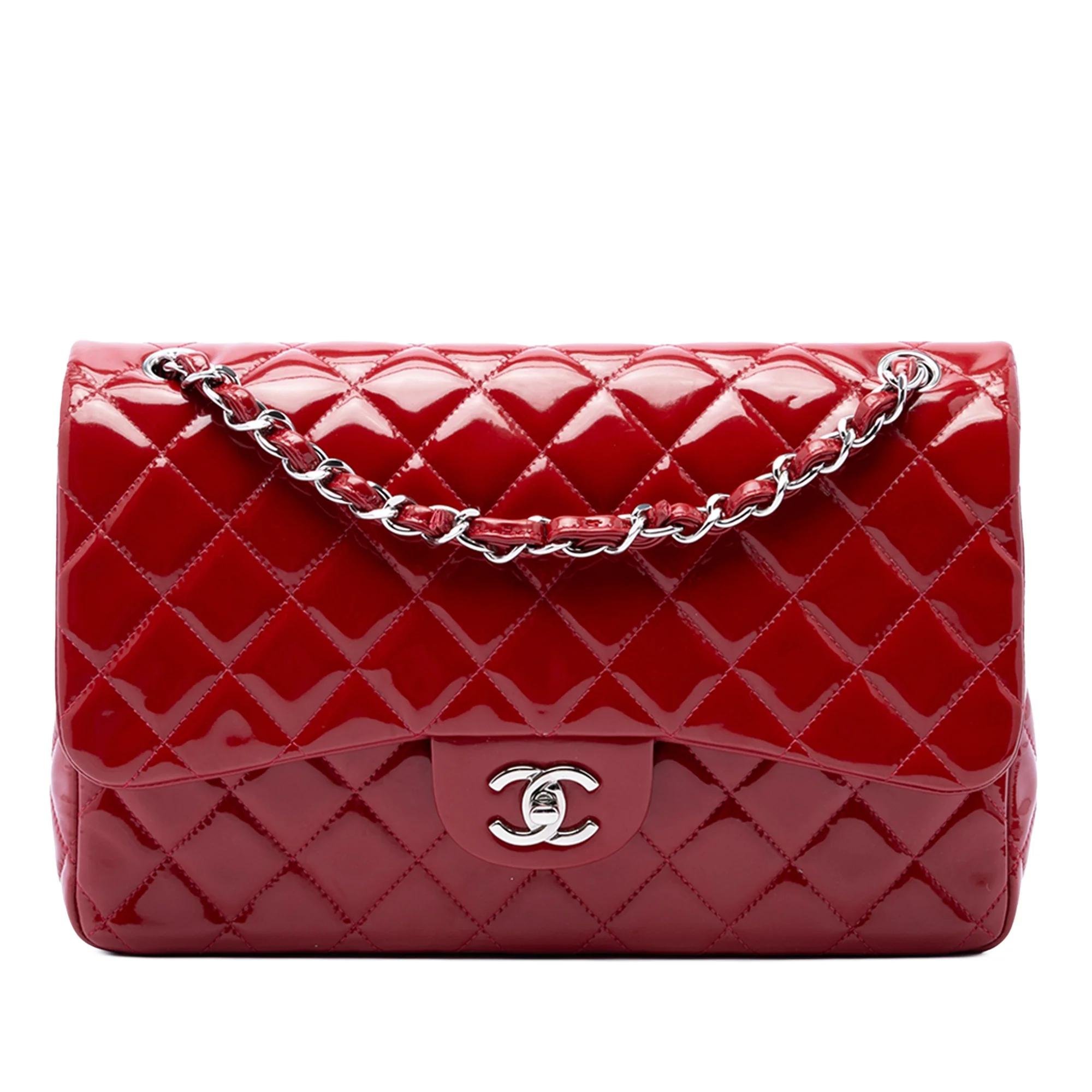 Timeless/Classique patent leather handbag