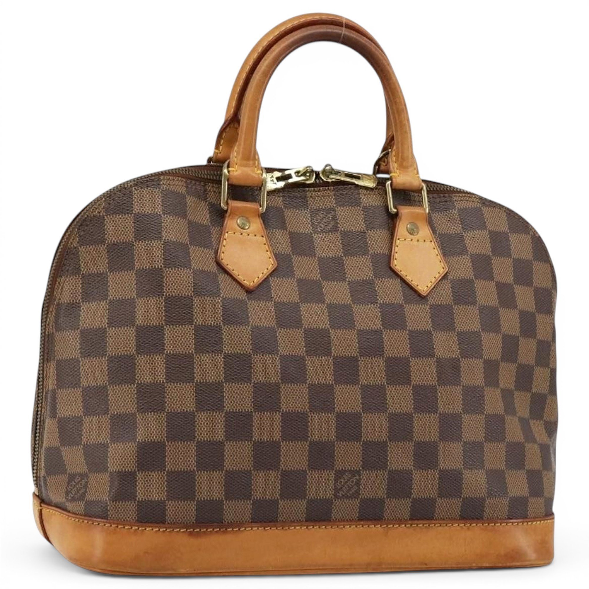 Alma leather handbag