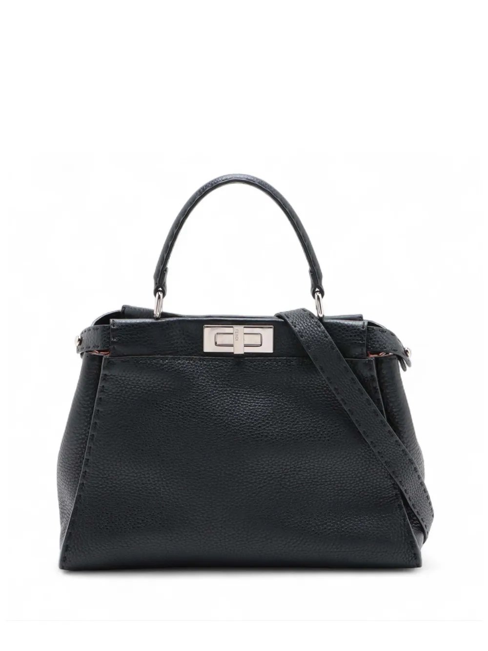 2000-2010 Medium Leather Selleria Peekaboo Iconic satchel