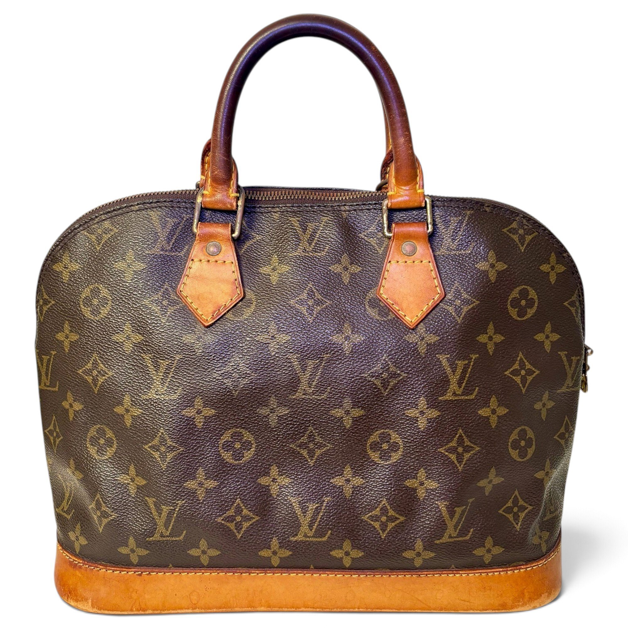 Alma leather handbag