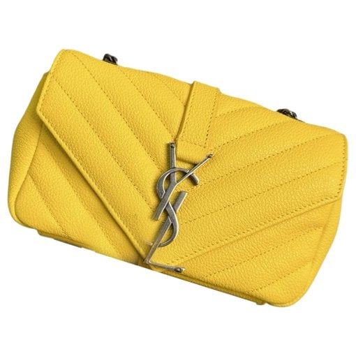 Baby monogramme leather handbag