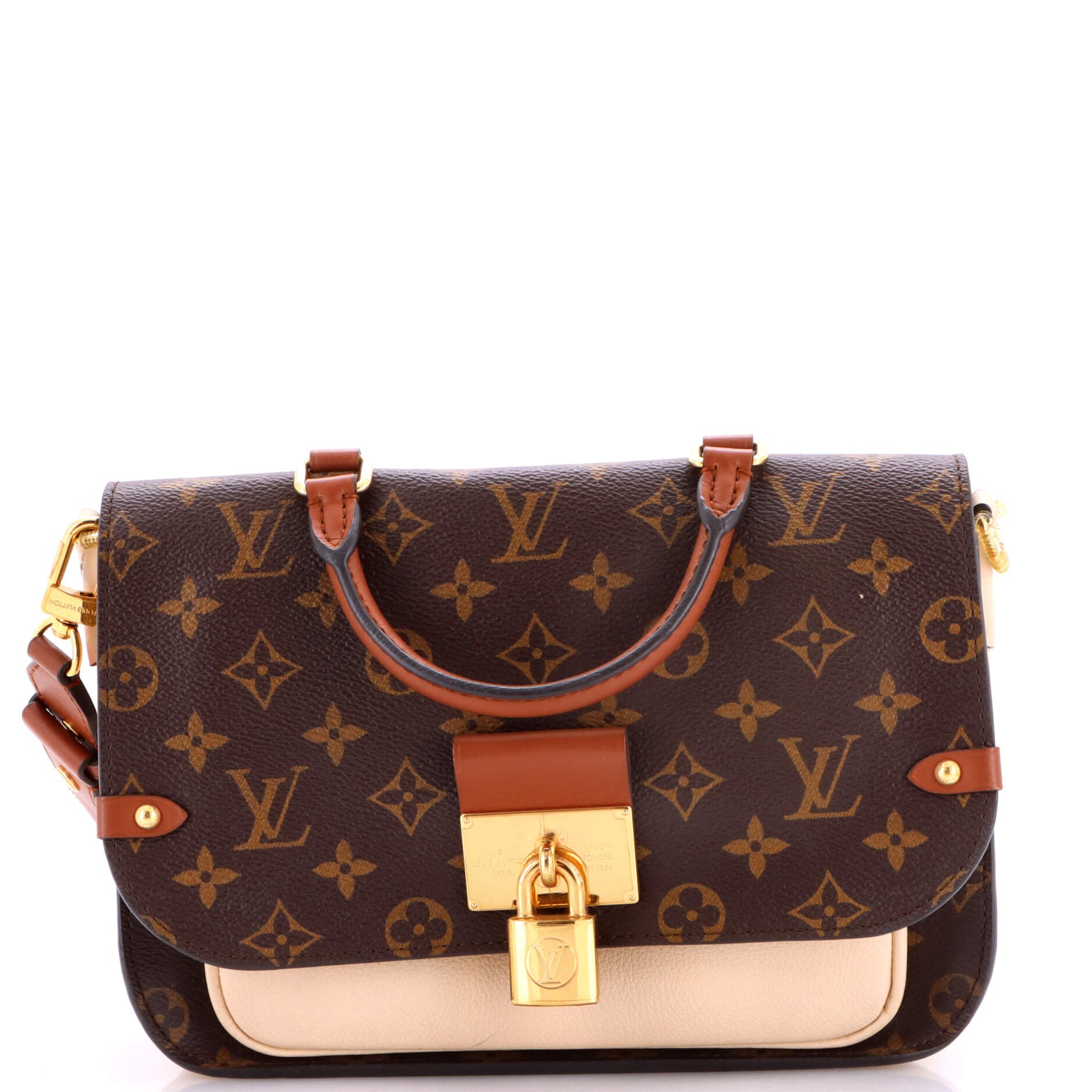 Vaugirard Handbag Monogram Canvas with Leather