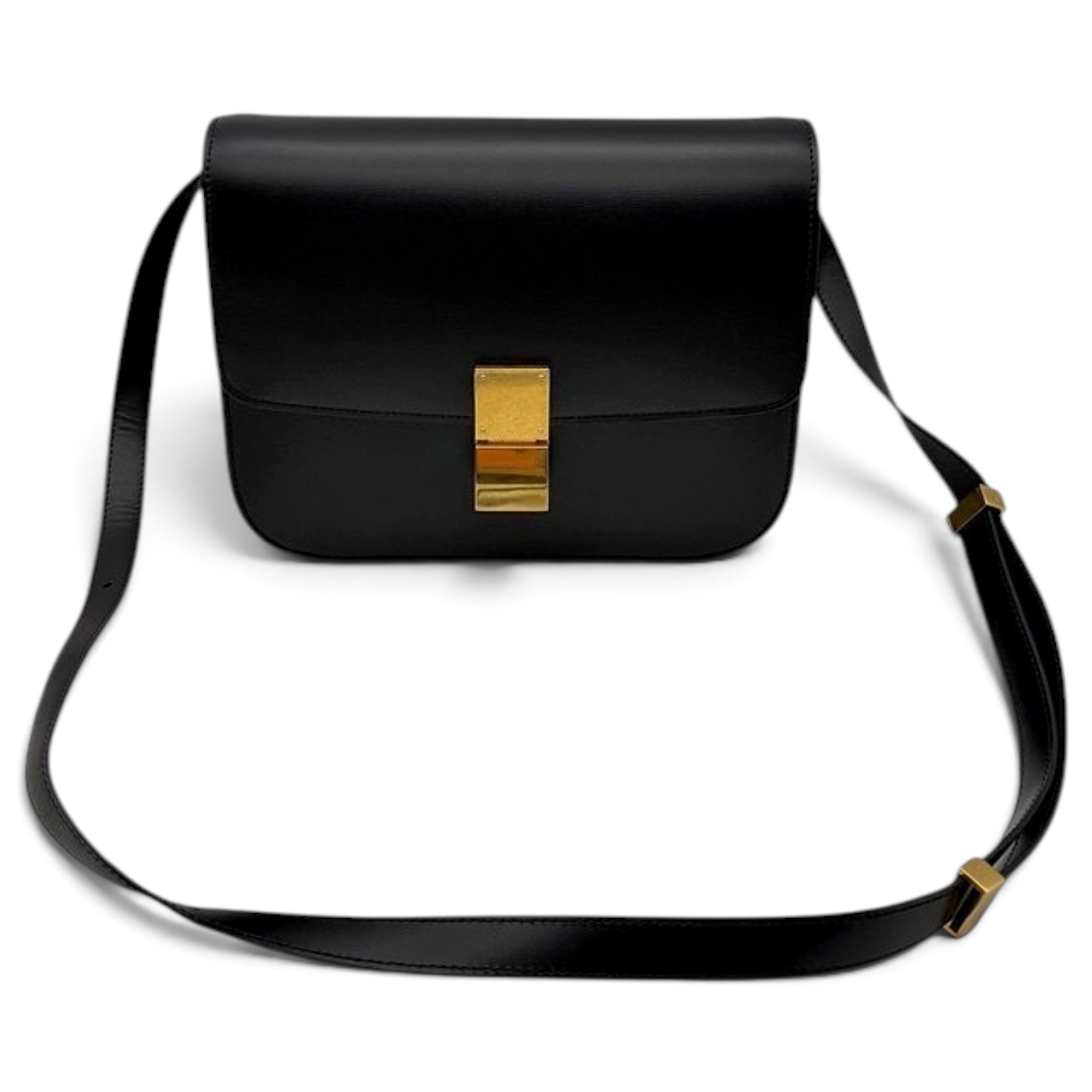 Classic leather handbag