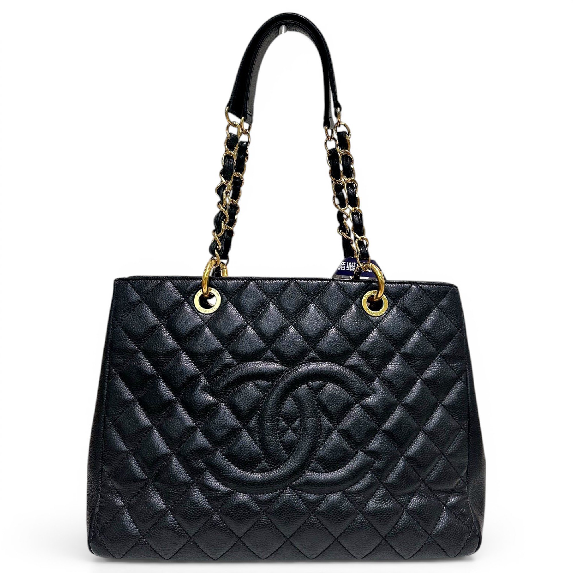 Grand shopping leather handbag