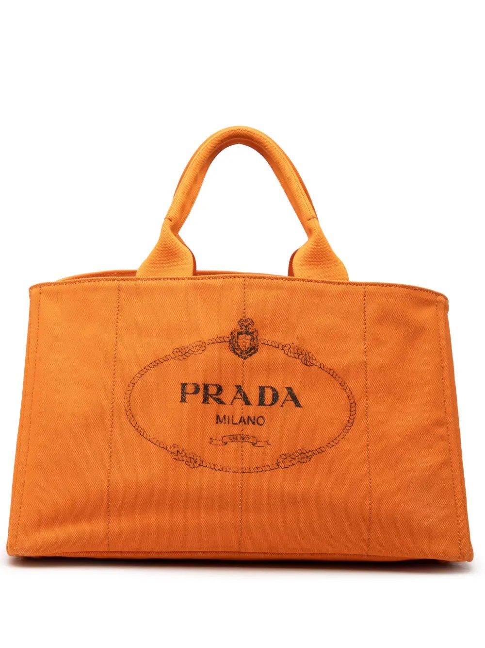 2000-2026 Large Canvas Canapa Logo Tote satchel