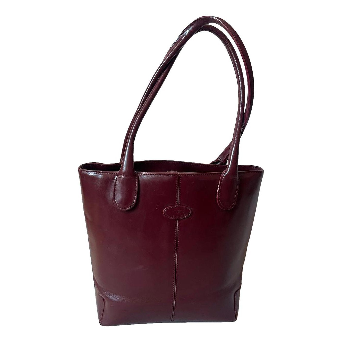 D Bag leather tote