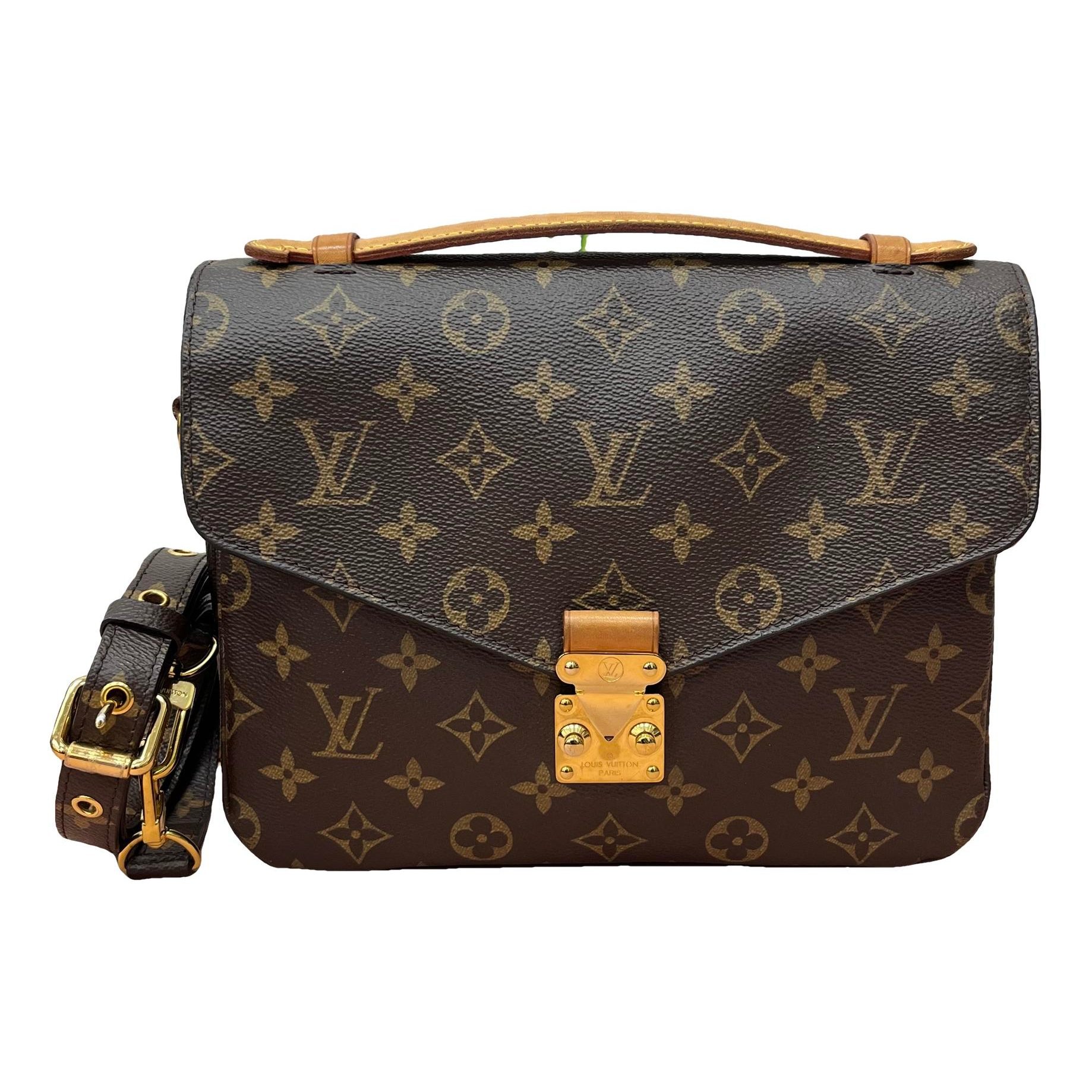 Metis leather handbag
