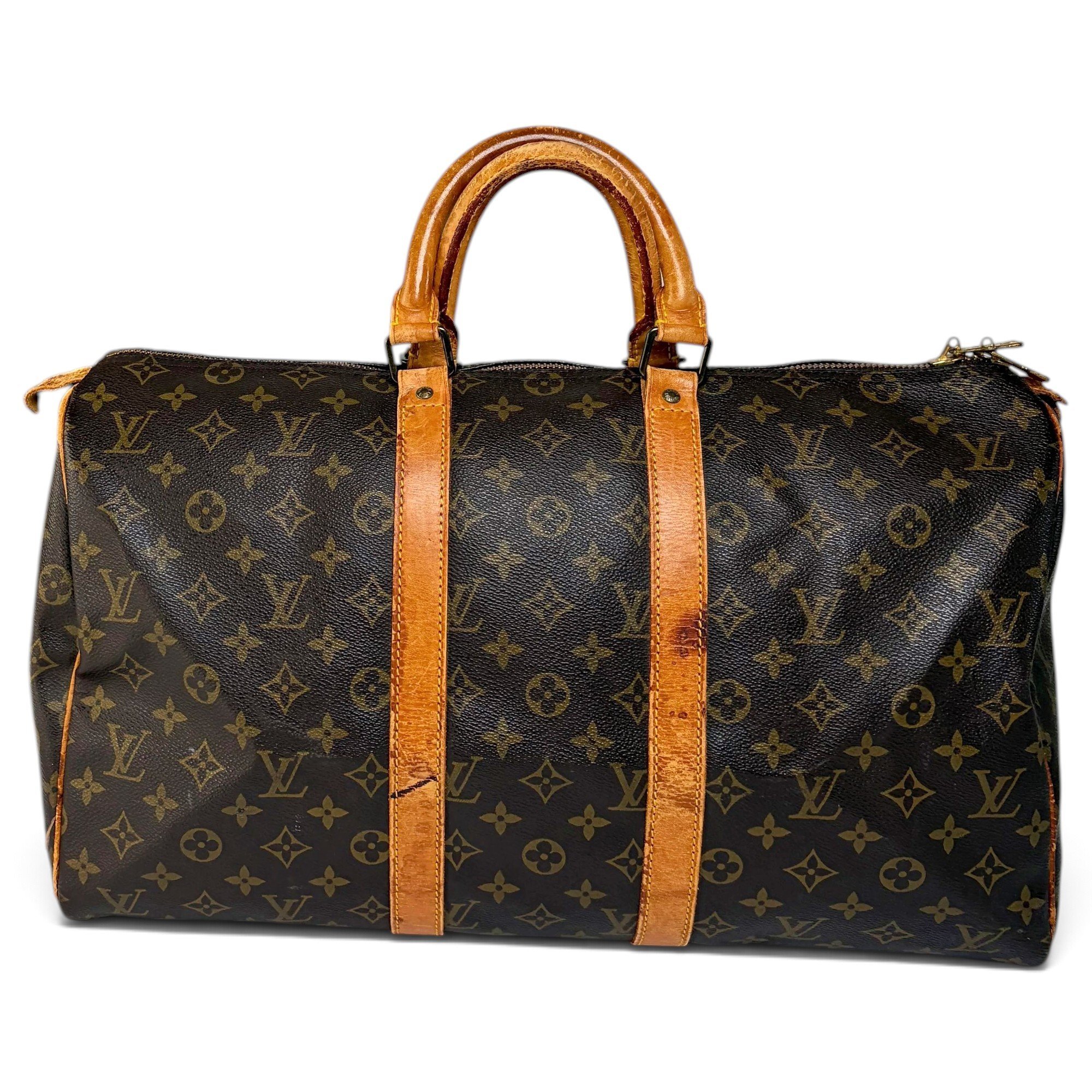 Keepall leather 48h bag