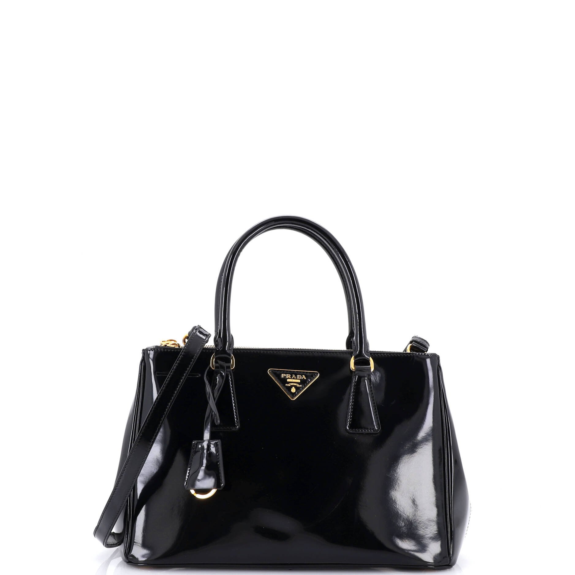 Double Zip Lux Tote Spazzolato Leather Small