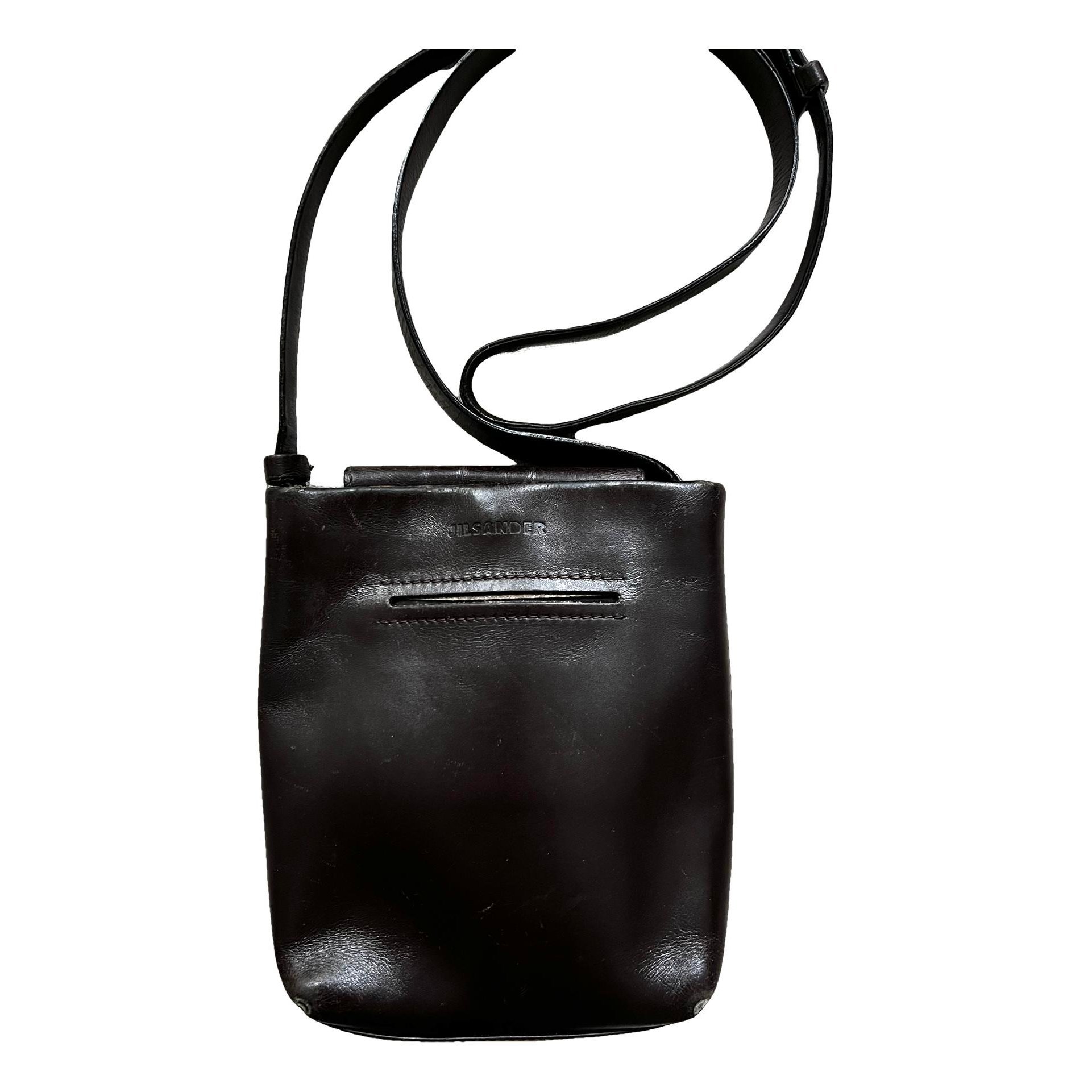 Leather crossbody bag