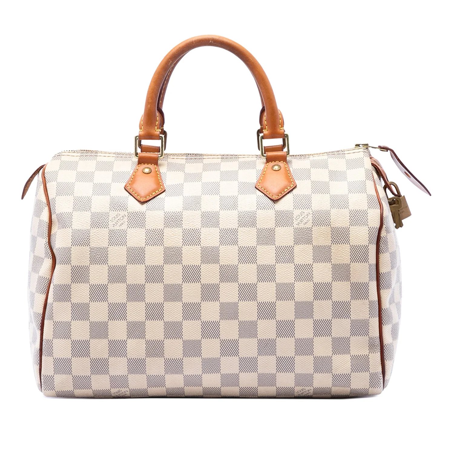 Calf Leather Damier Azur Speedy