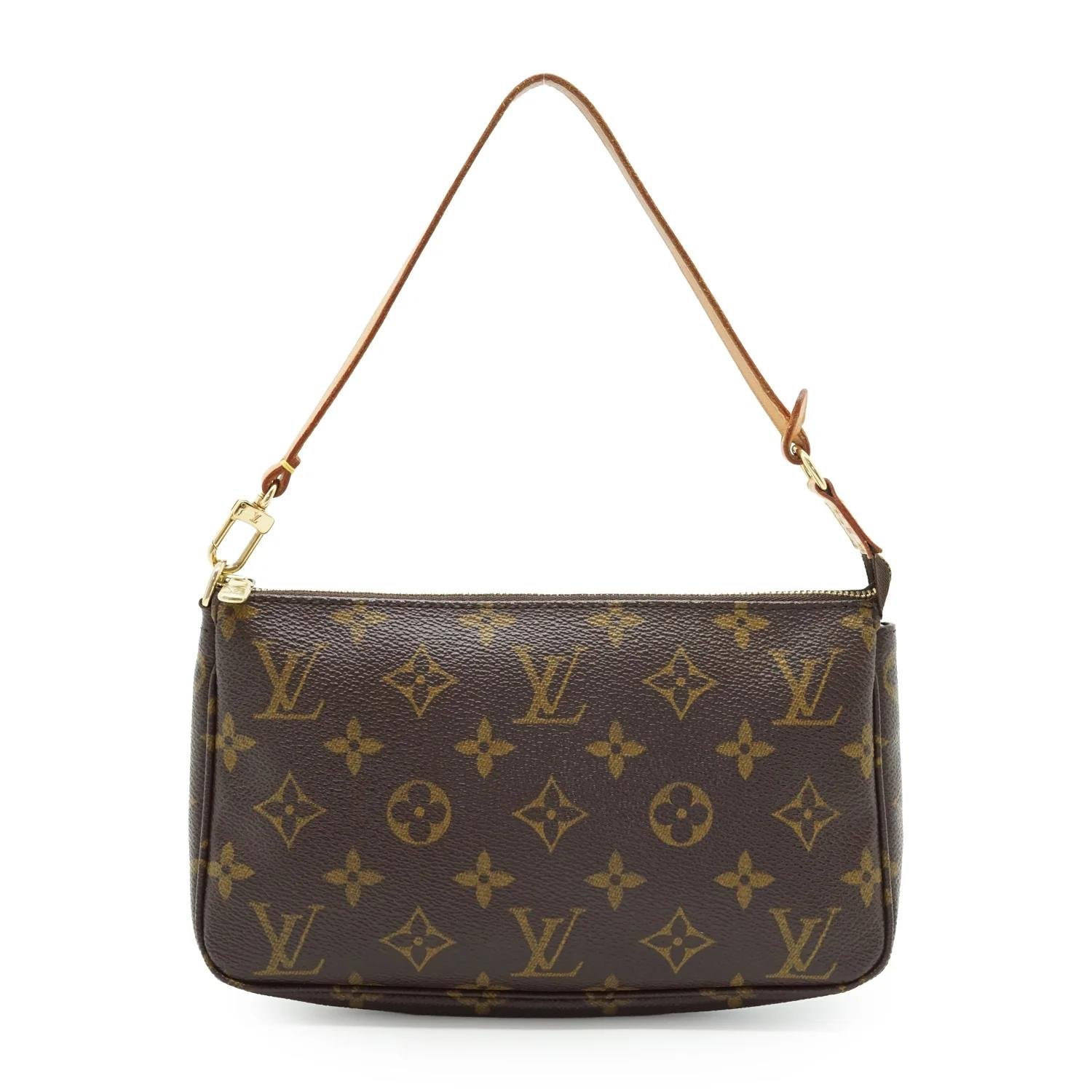 Pochette Accessoire leather handbag