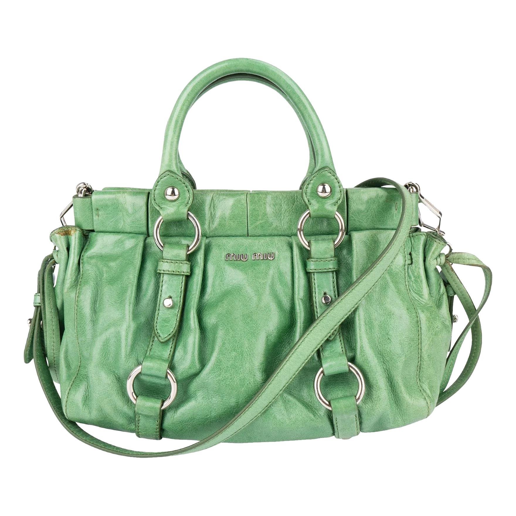 Vitello leather handbag