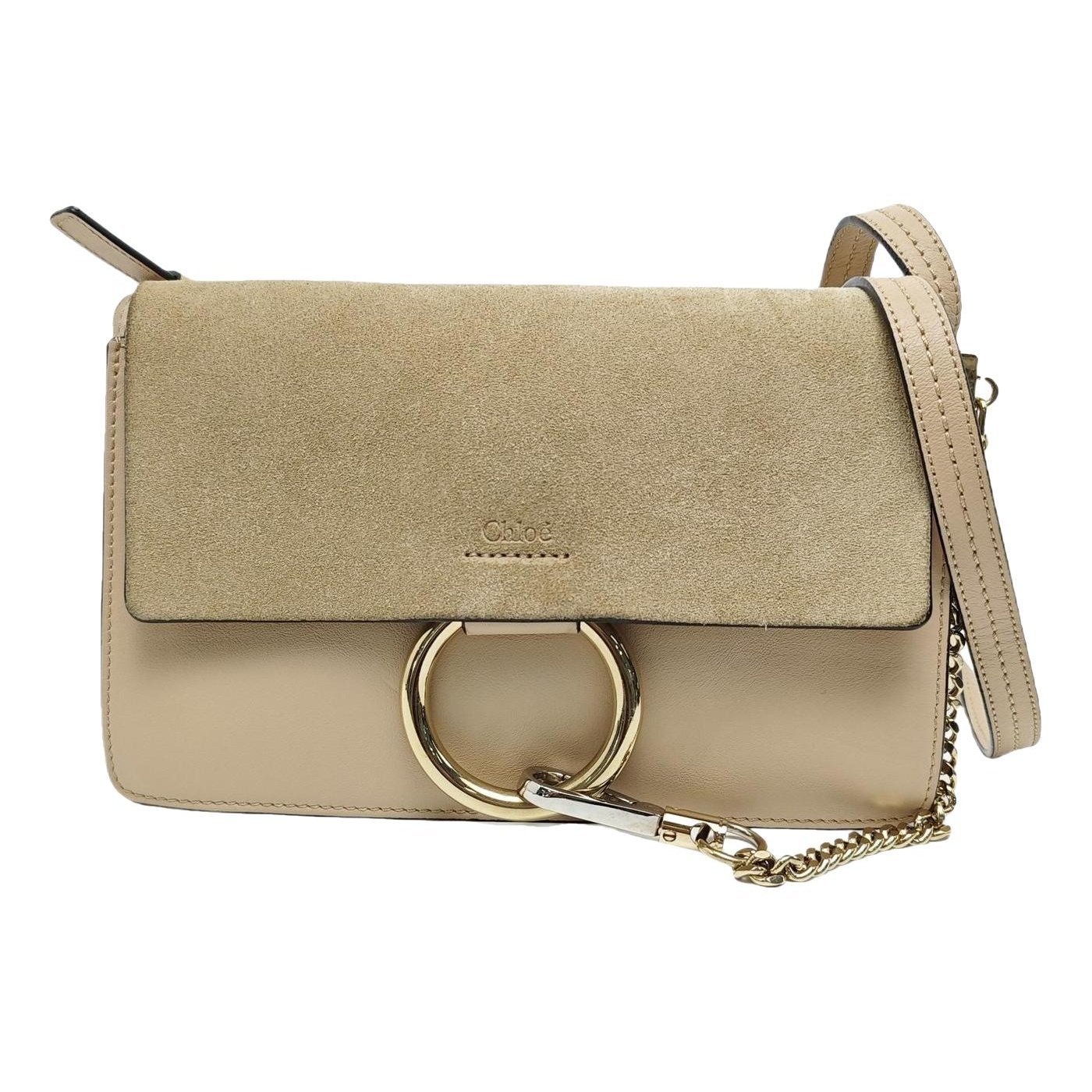 Faye leather handbag