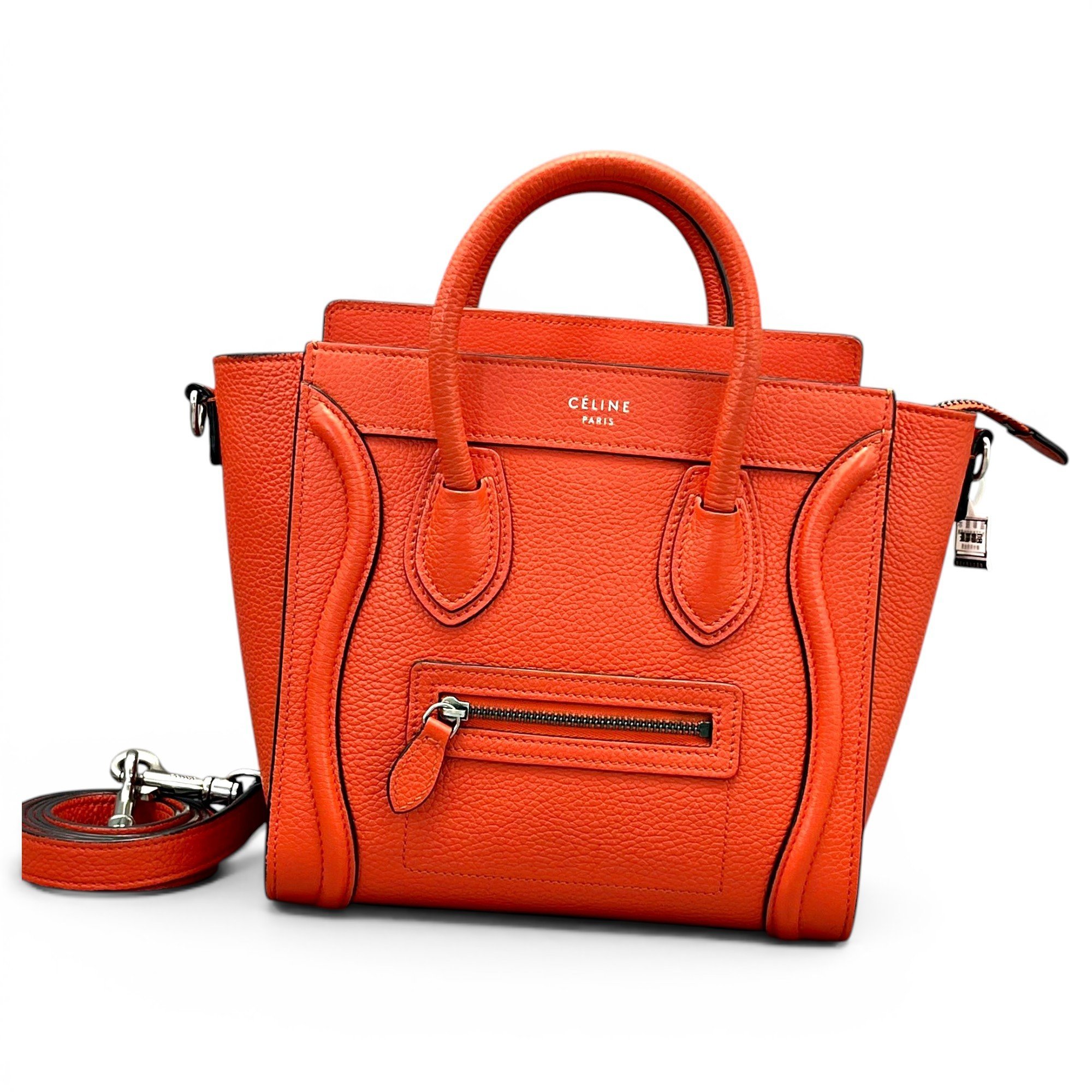 Nano Luggage leather handbag