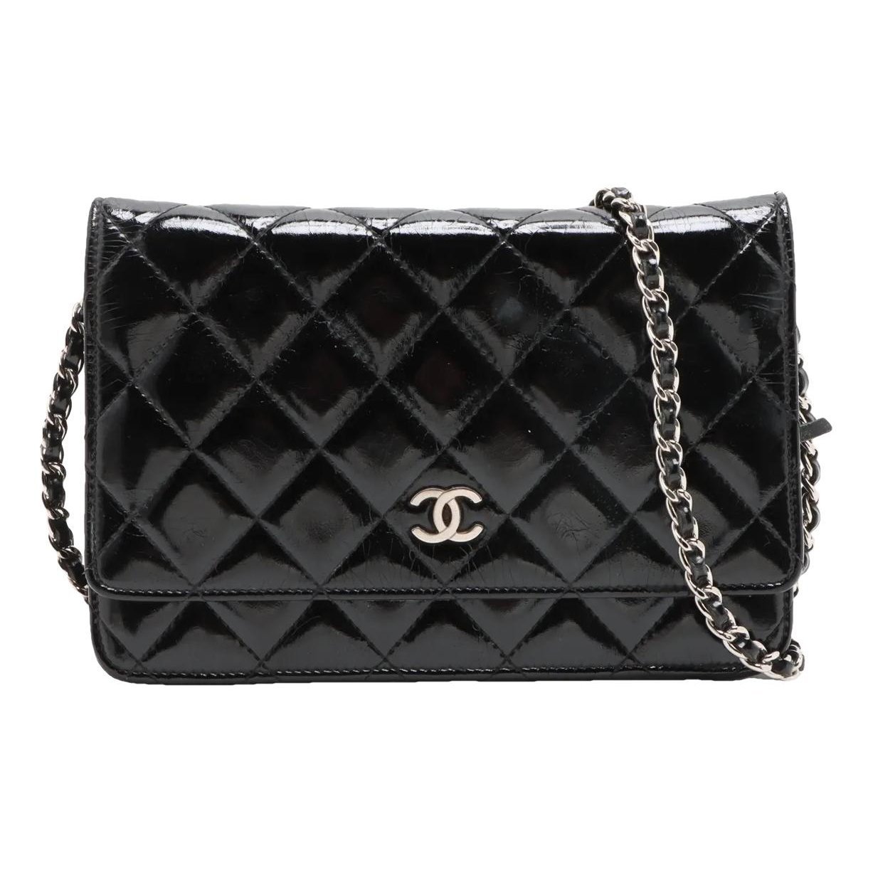 Wallet On Chain Gabrielle leather crossbody bag