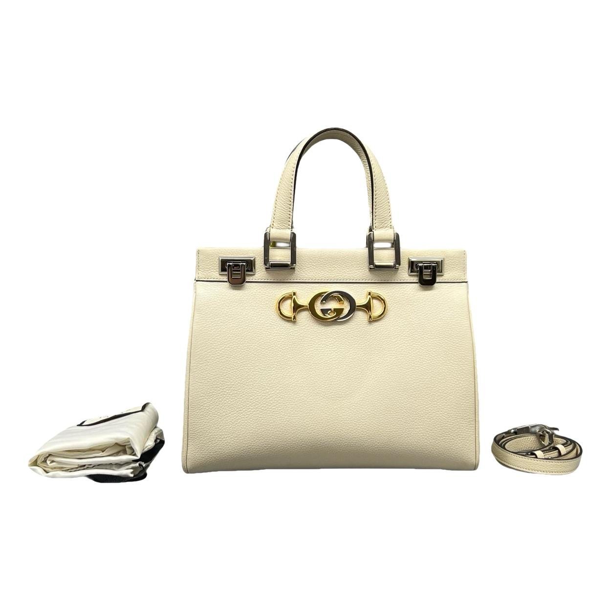 Zumi leather handbag