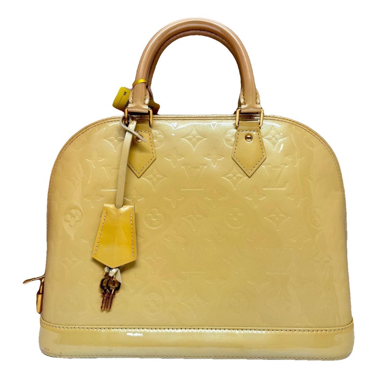 Alma leather handbag