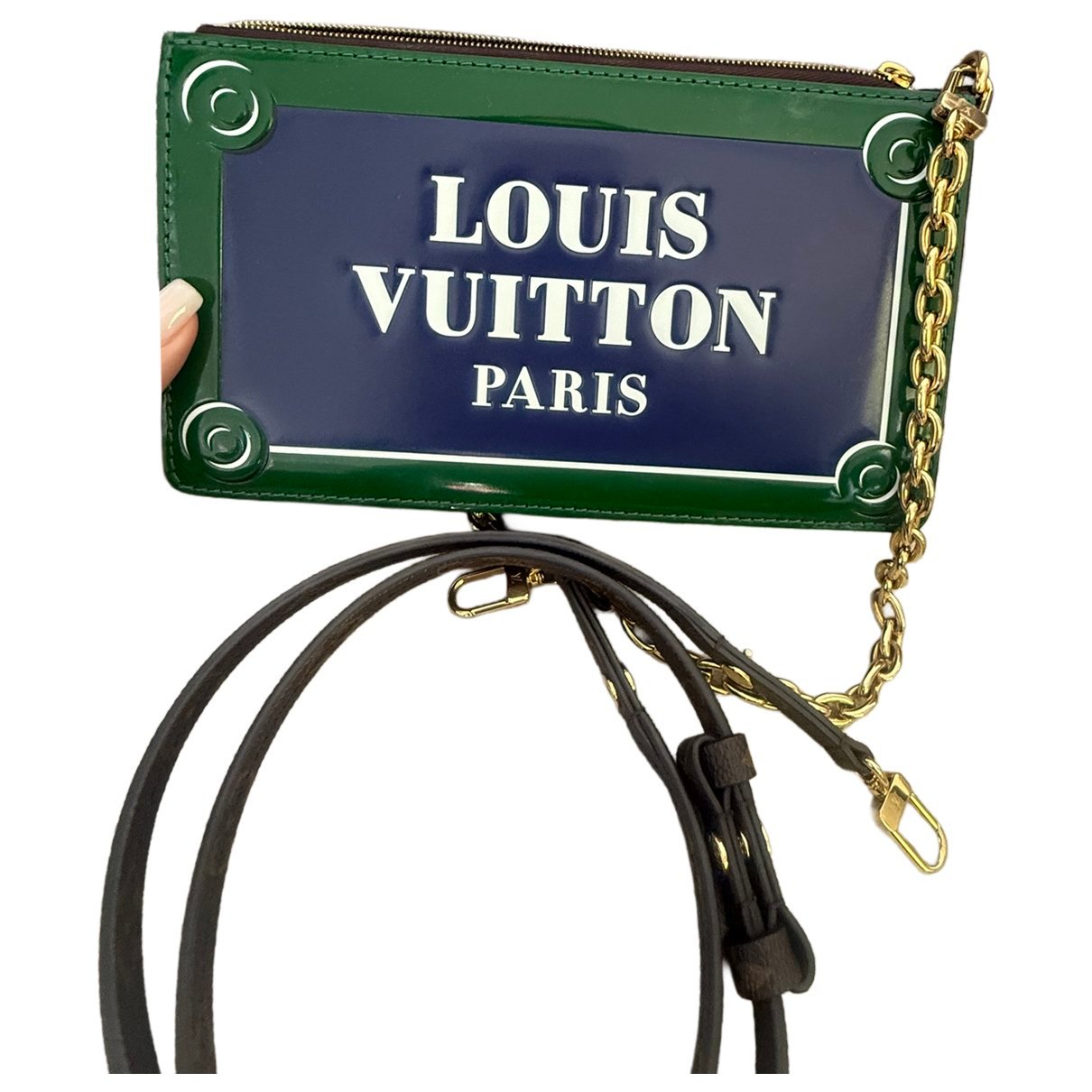 Leather handbag
