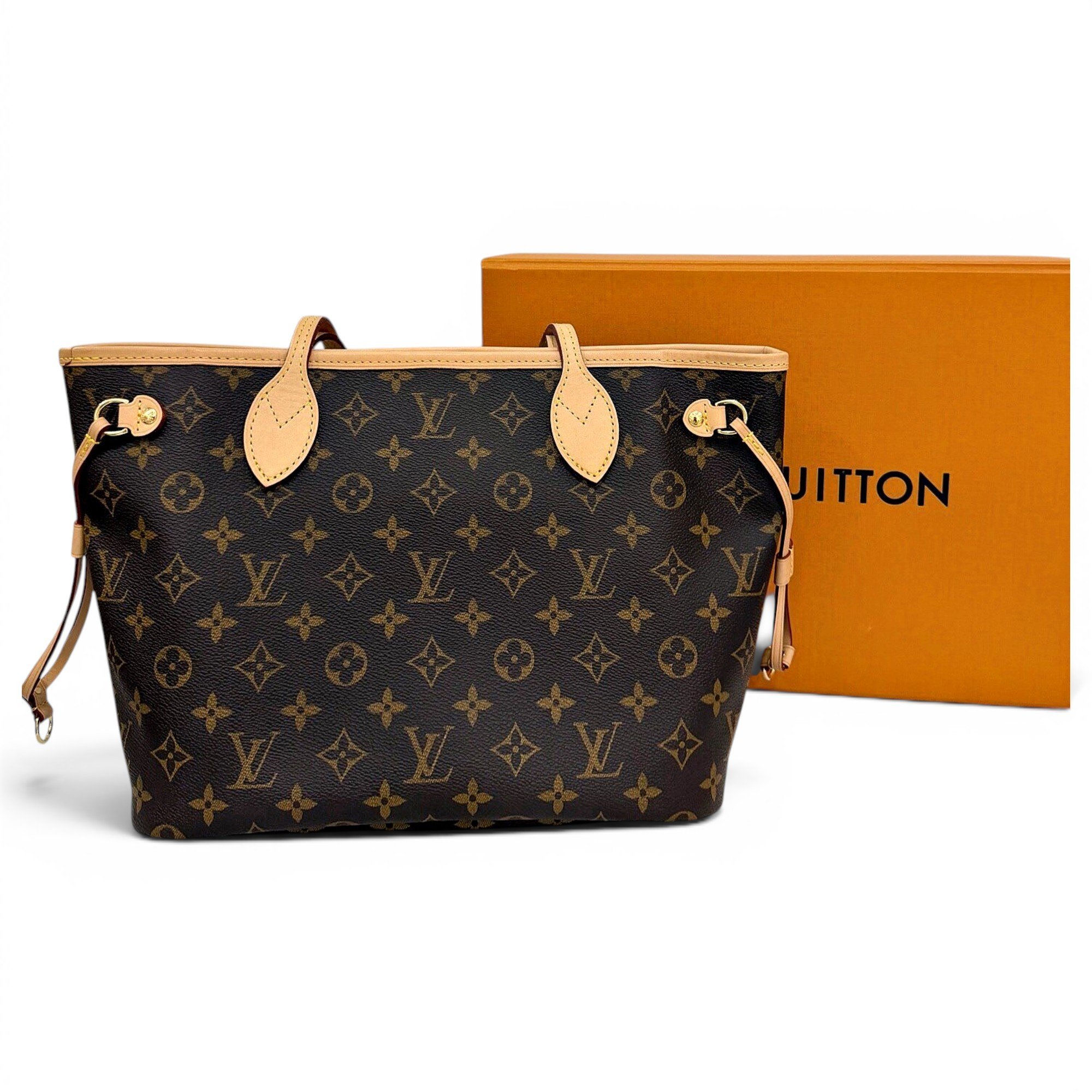 Neverfull leather tote