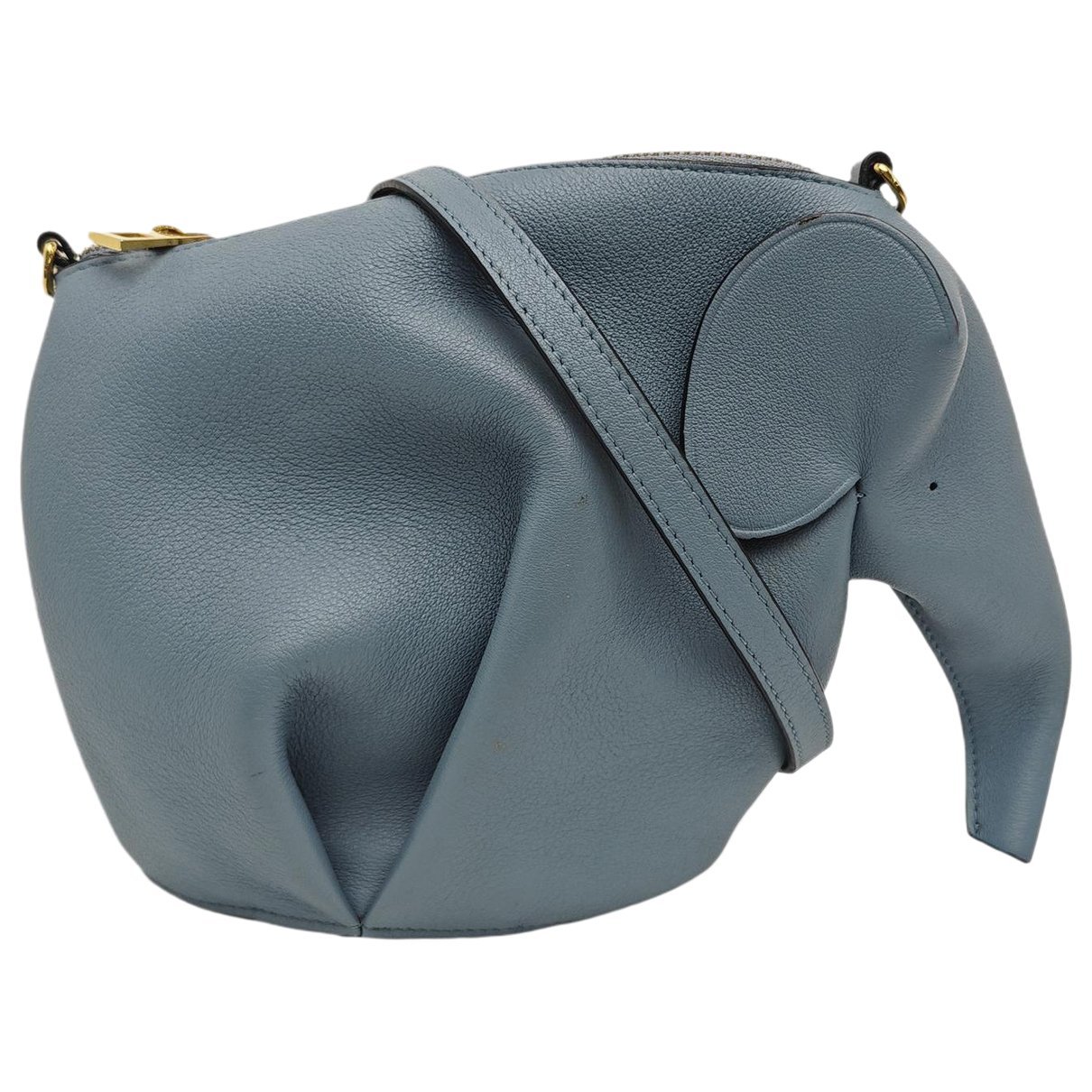 Animals leather crossbody bag
