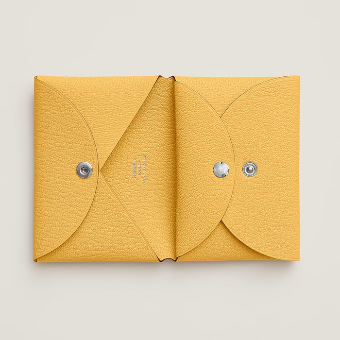 Jaune Mango Calvi Duo Compact Card Holder