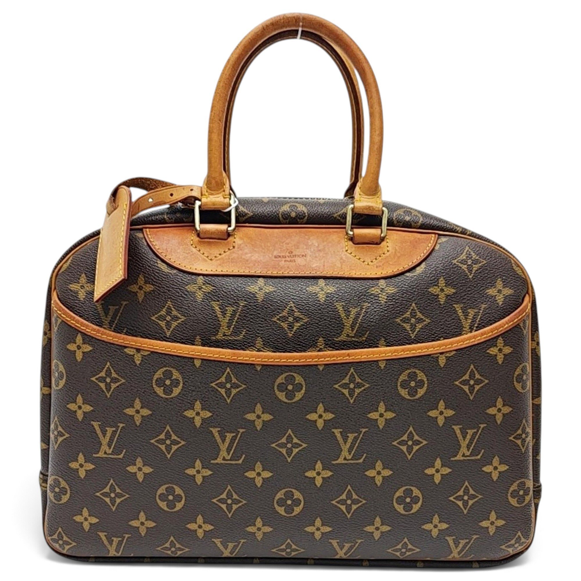 Deauville leather handbag