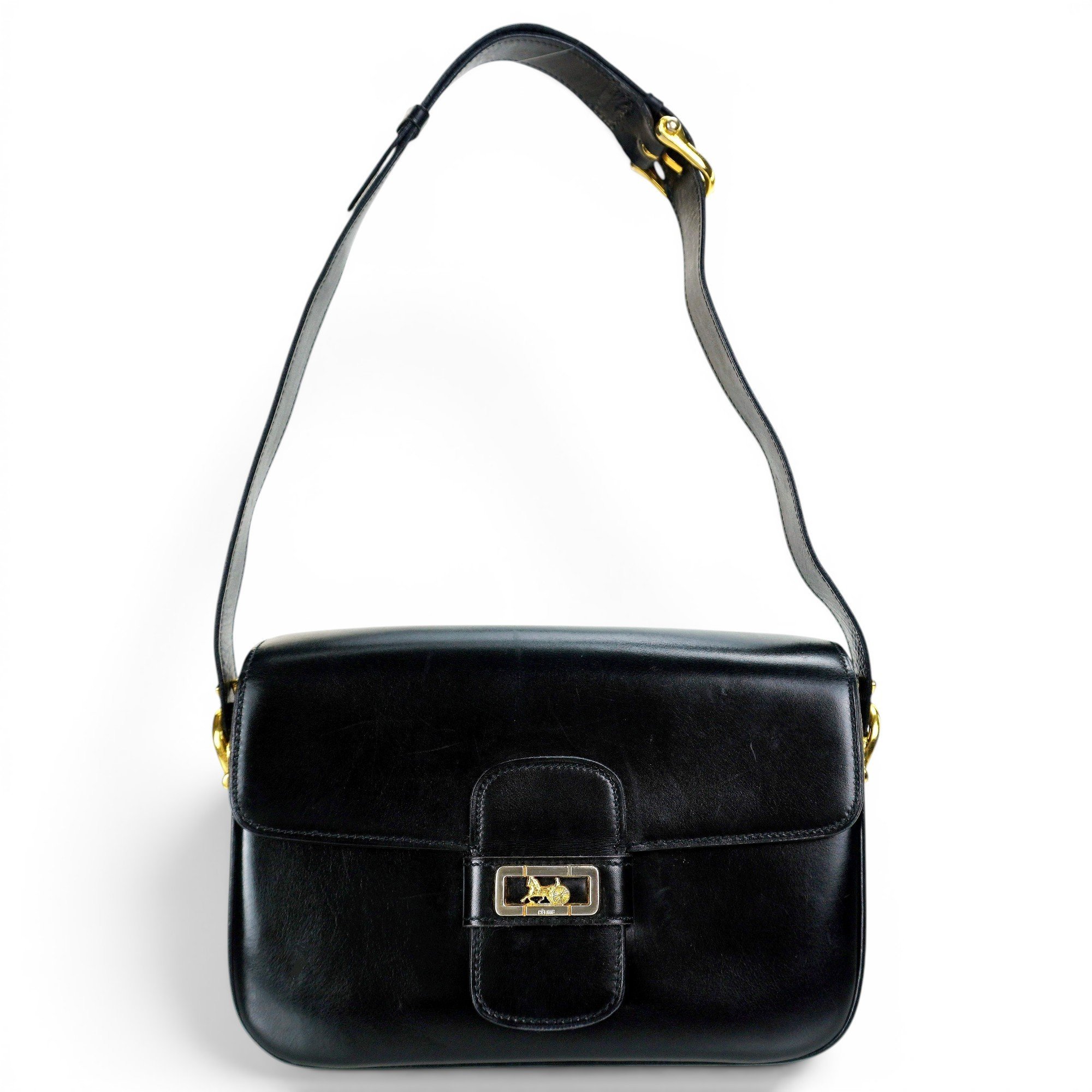 Leather handbag