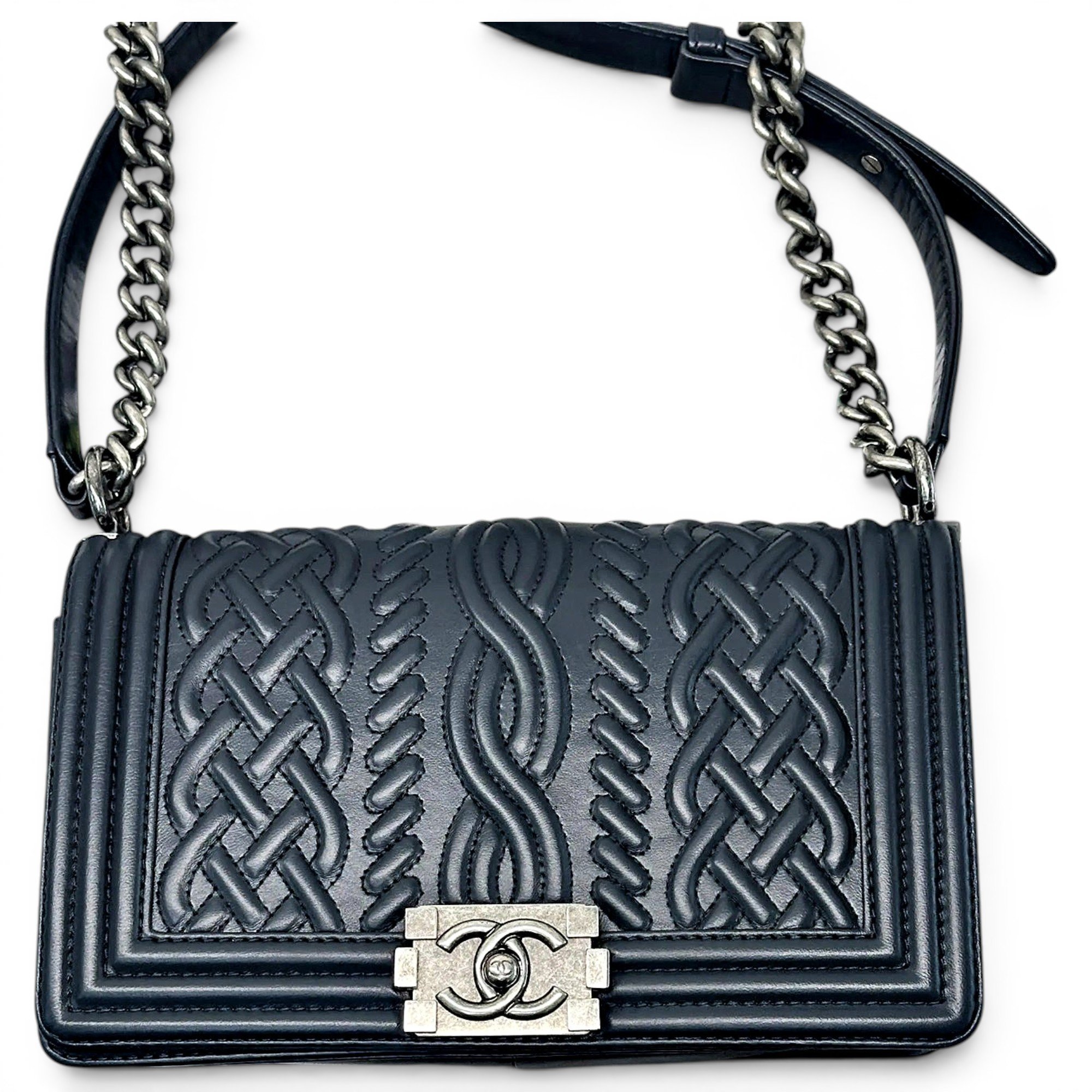 Boy leather handbag