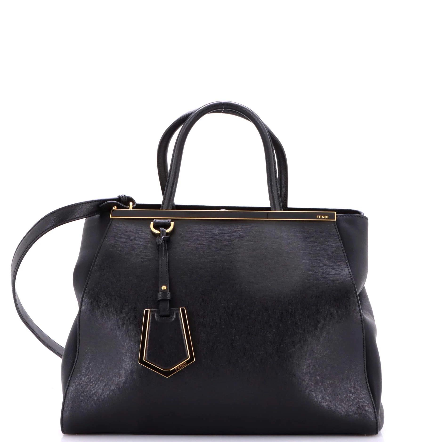 Leather tote