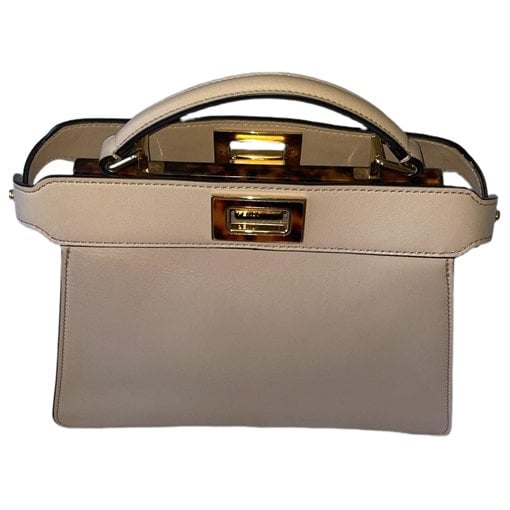 Peekaboo leather handbag