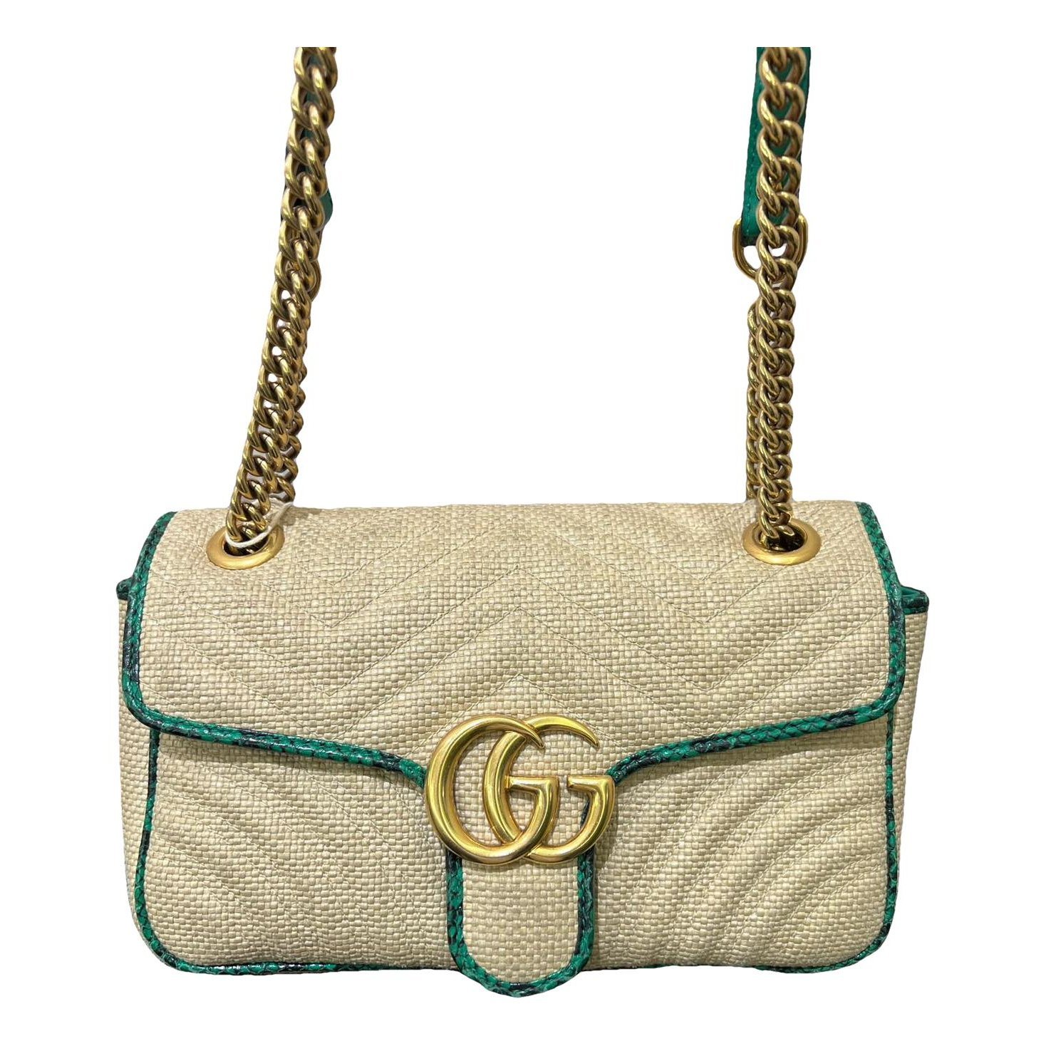 GG Marmont Flap tweed crossbody bag