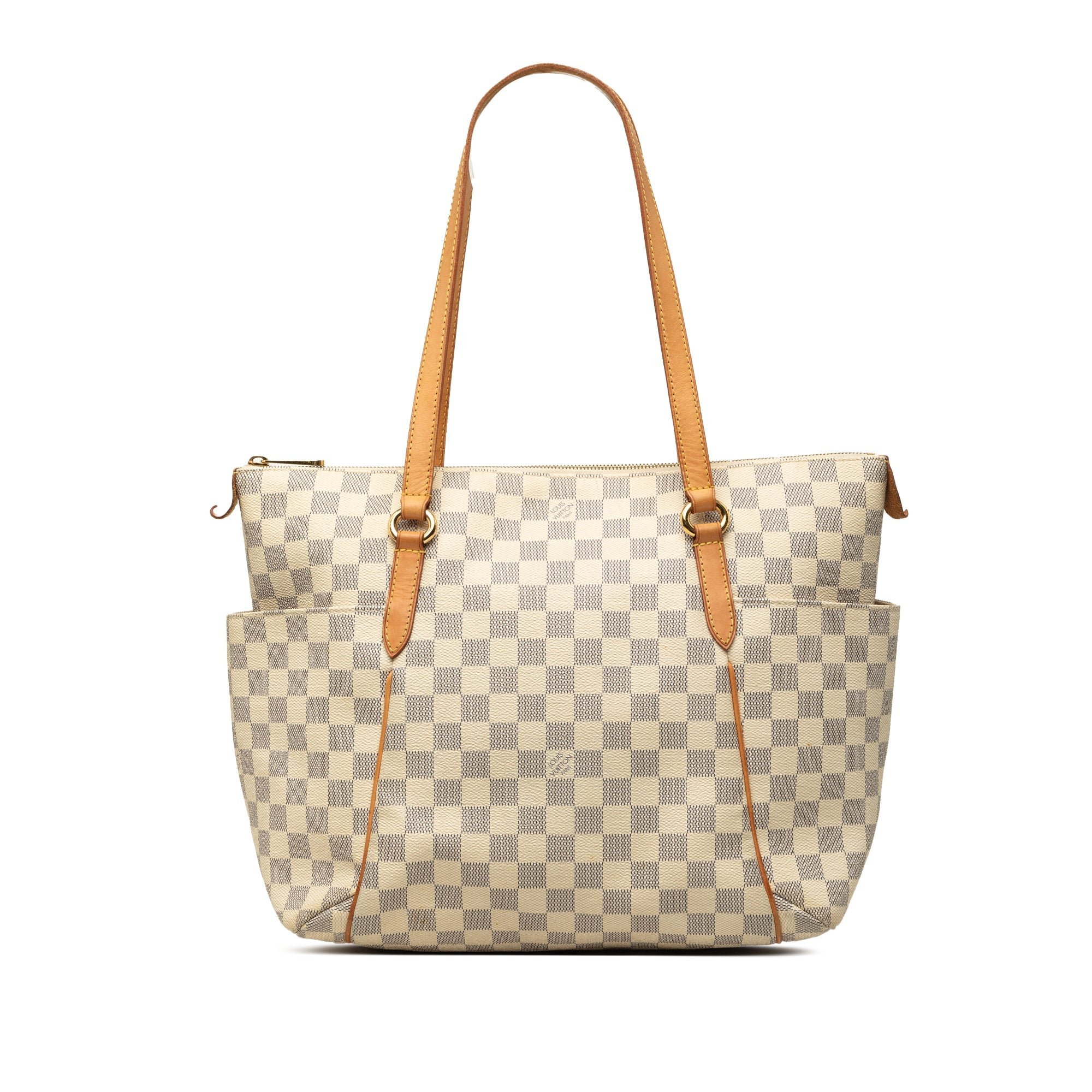 Totally leather tote