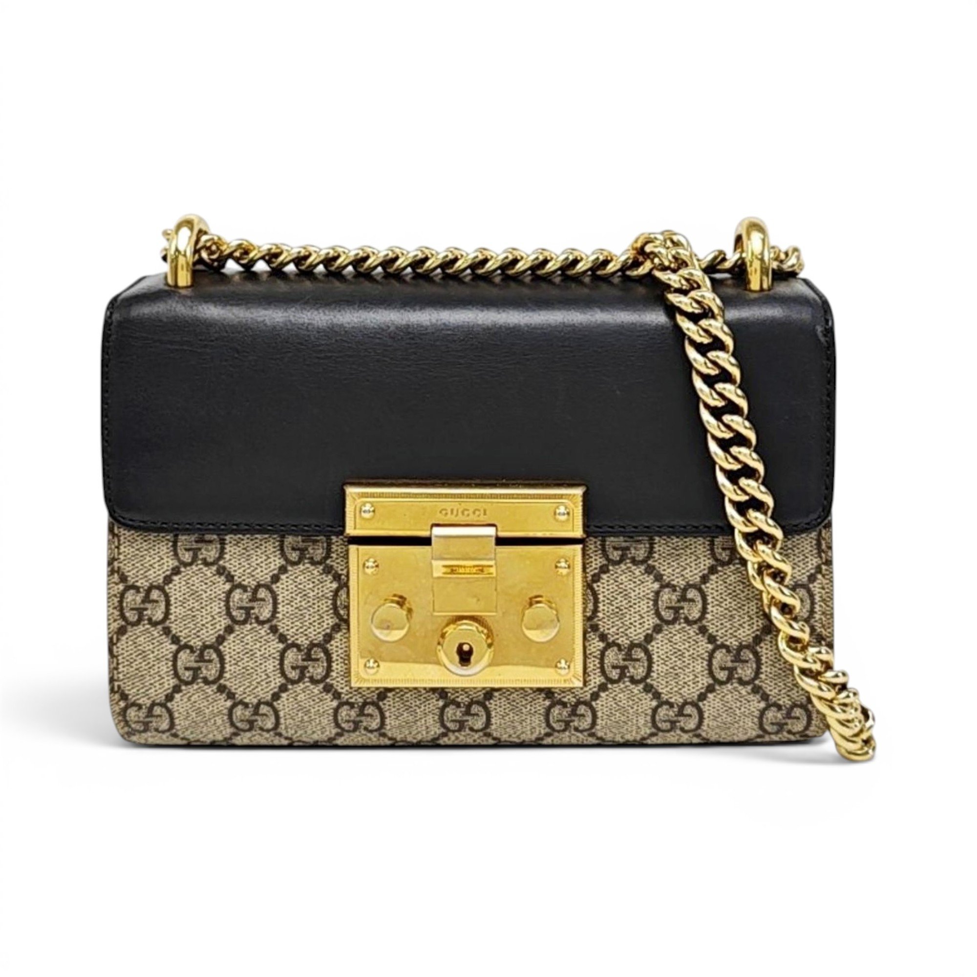 Padlock cloth handbag