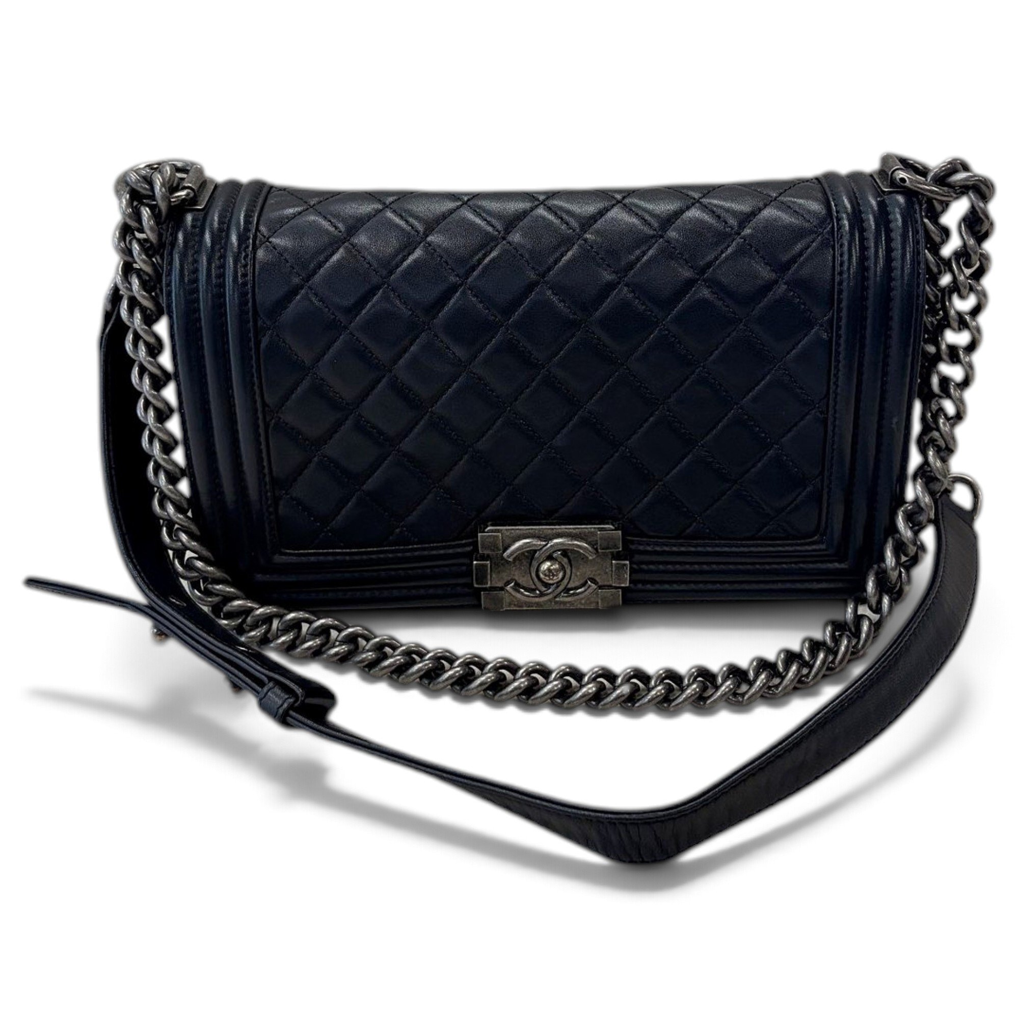 Boy pony-style calfskin crossbody bag