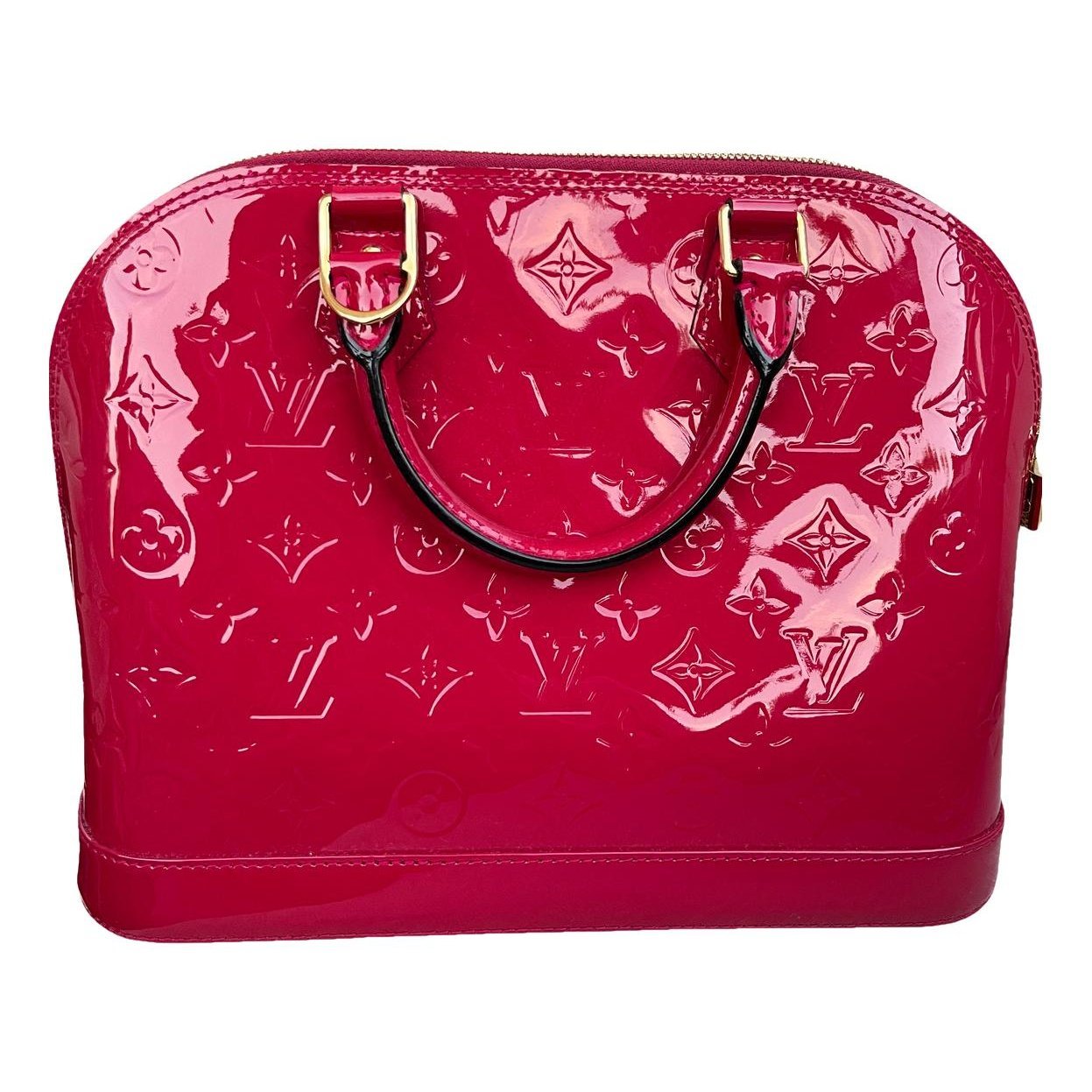 Alma patent leather handbag